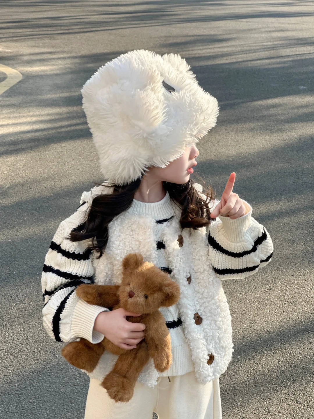 女儿真的好可爱～