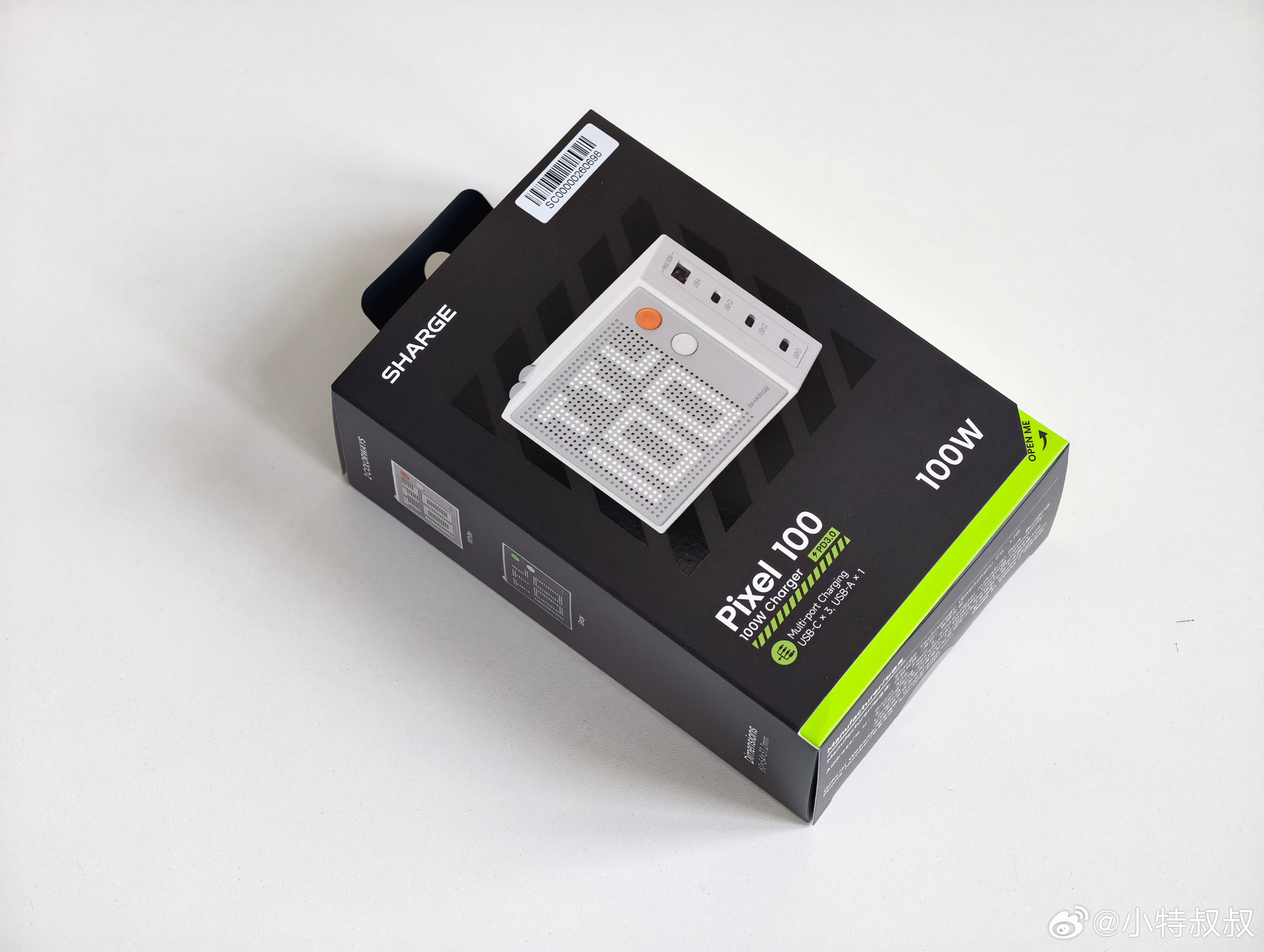 粉丝福利走起！转发 + 评论 这条微博 给大家抽个闪极高颜值 100W 数显功率