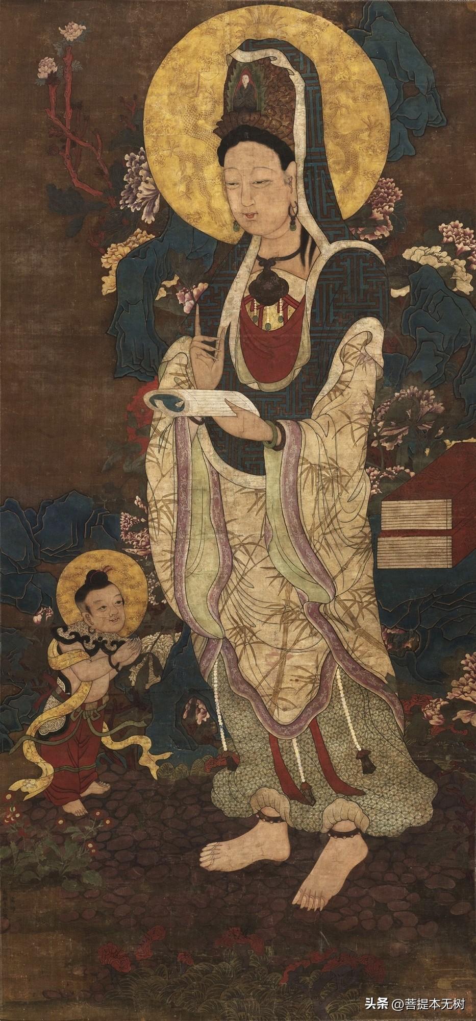 流失海外的清代观音古画，温柔到看一眼就心静
 
一幅藏在美国普林斯顿博物馆的清代