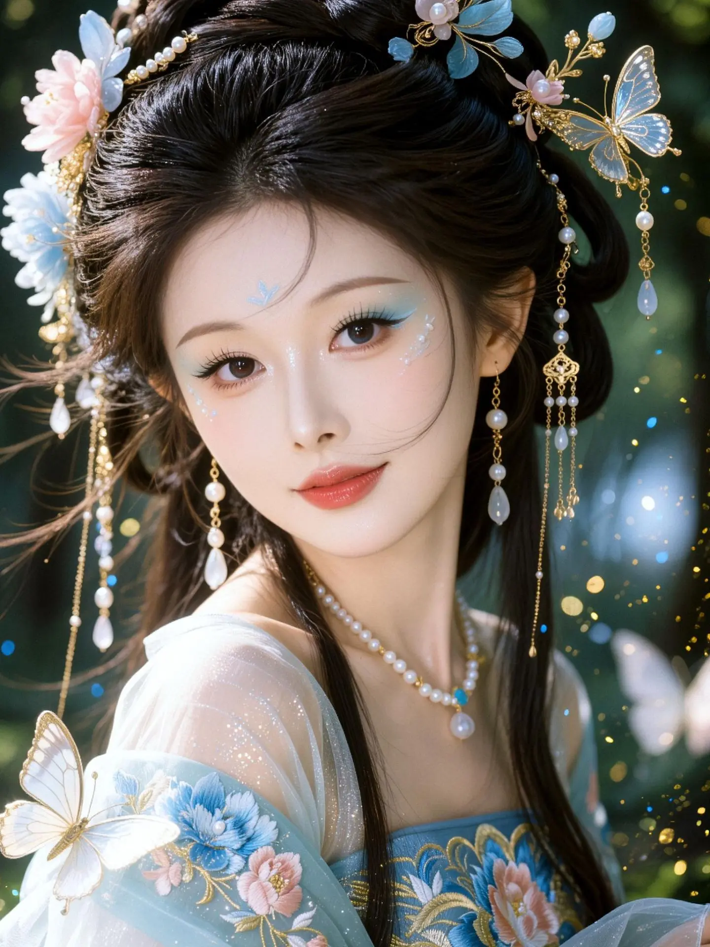 AI仙雾古风写真 ai创作 谁拍谁好看 古风汉服美如画