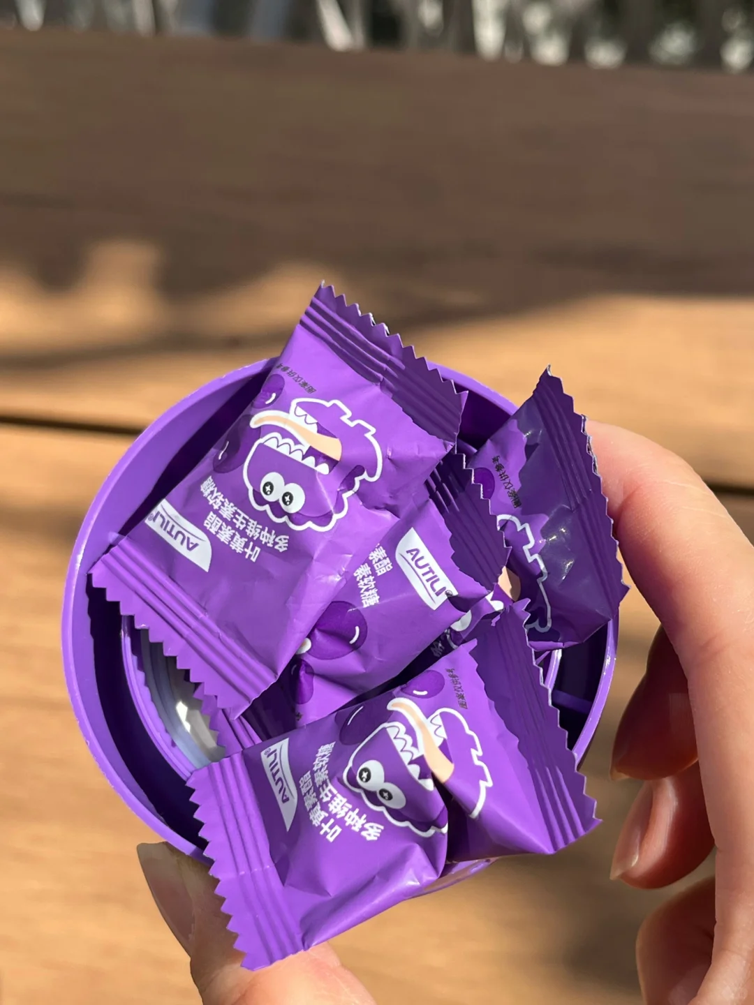 好吃！蓝莓味！糯叽叽！