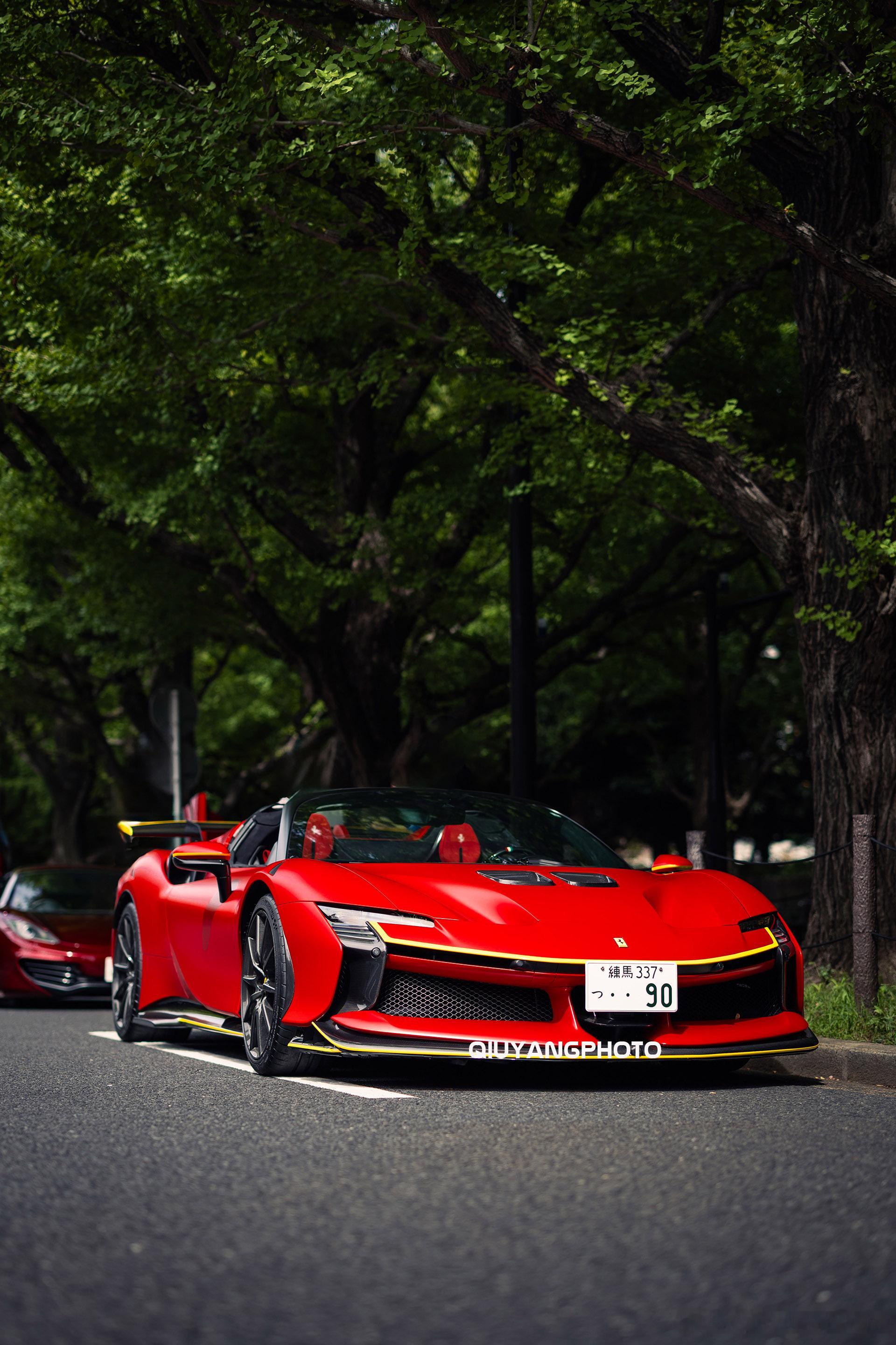 Ferrari SF90 XX Spider cars01豪车拍 好久没在外苑拿