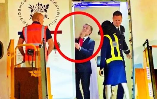 特朗普太敢说了，竟然拿当众揭马克龙“家丑”，说马克龙被老婆打了下巴，到现在还疼着