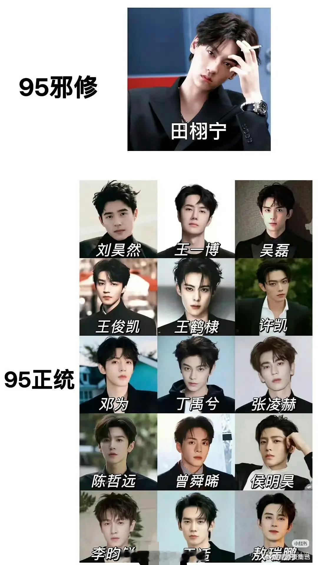 薯人给95🥜的新分类，认同吗 ​​​
