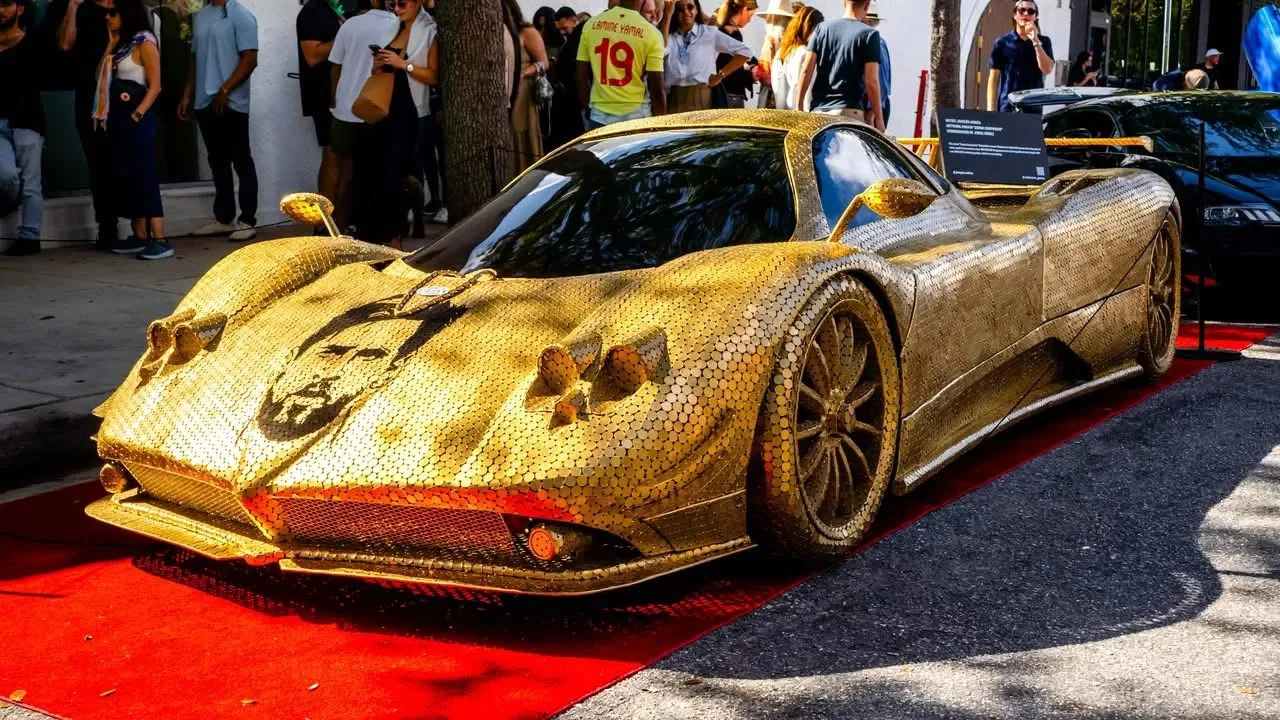 用10万个金币建造的Pagani Zonda