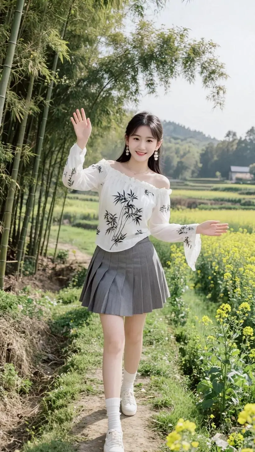 AI田园生活照 ai创作