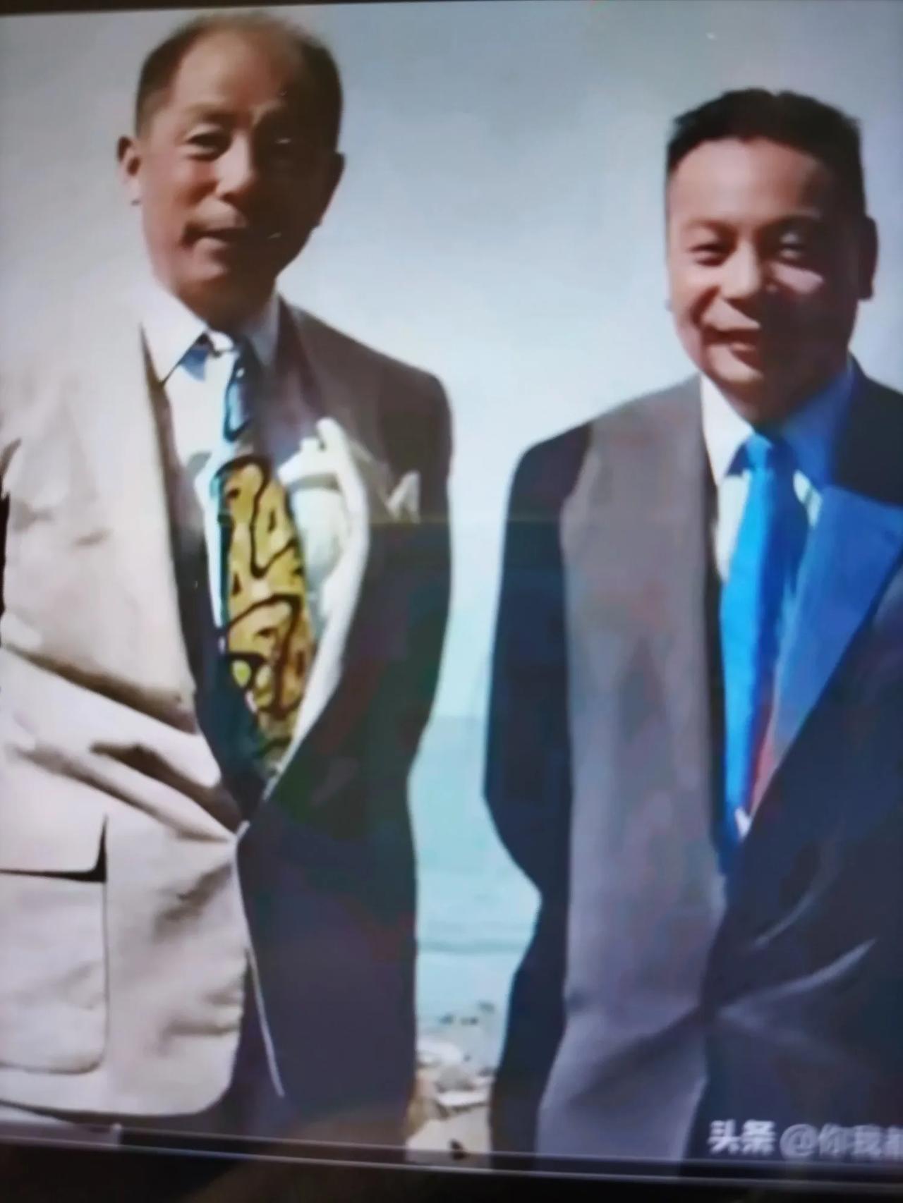 你能认出照片这两个人吗？

如果你认识他俩，说出他俩的姓名。

如果你认识他俩，