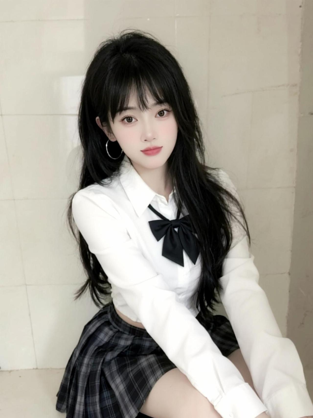 AI日系制服照 抖音ai创作 抖音玩法合伙人计划