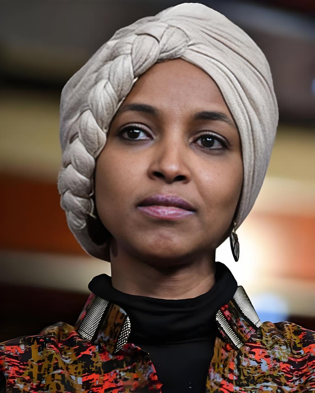 索马里裔众议员、民主党人，伊尔汗·奥马尔与特朗普对骂。

特朗普在美国国会上发表