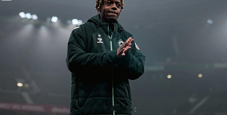 搬运足球情报，给足球爱好者们提供帮助不莱梅VS霍芬海姆1不莱梅主力前锋姆班古拉（