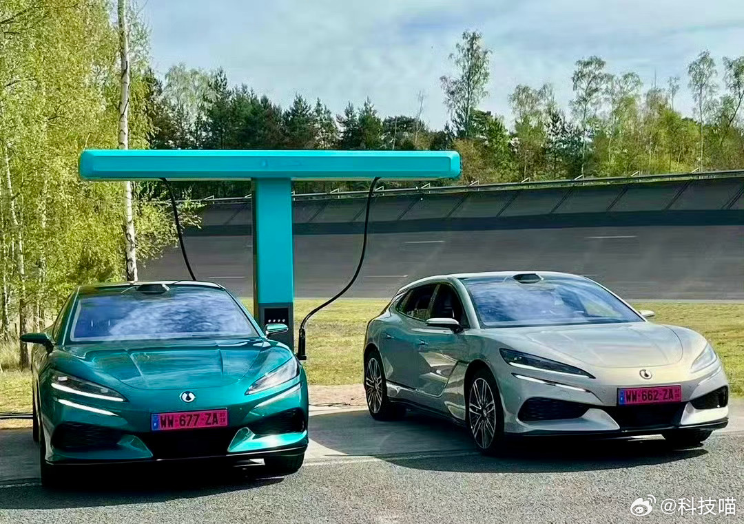 比亚迪打算在海外建6000座闪充站，已经有地方给安上了，让老外感受一下地球上最快