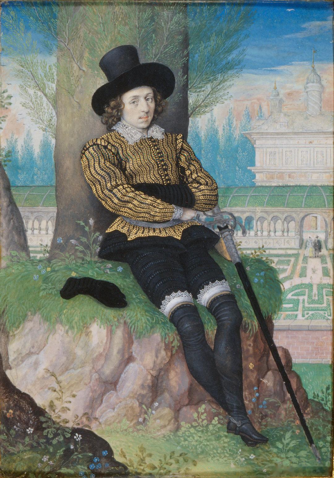 西洋历史文化鱼缸[超话] 历史知识 英国画家Isaac Oliver (1556