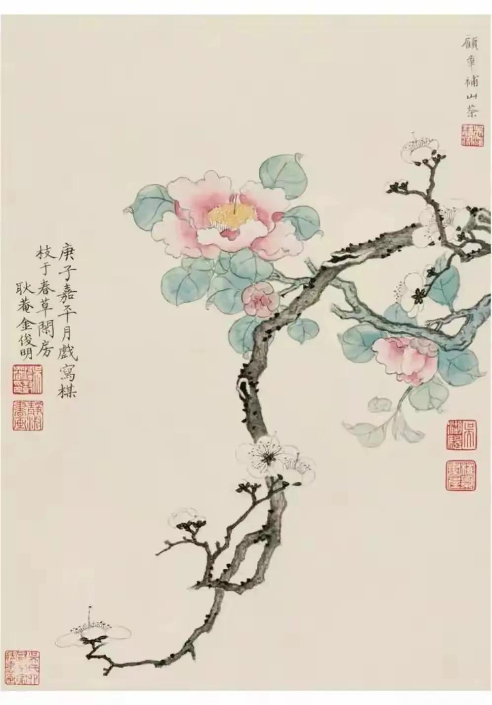 精美花鸟画