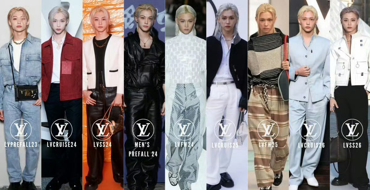 李龙馥将出席巴黎时装周lv大秀📆3.10日19：00（北京时间）lv秀已经是第