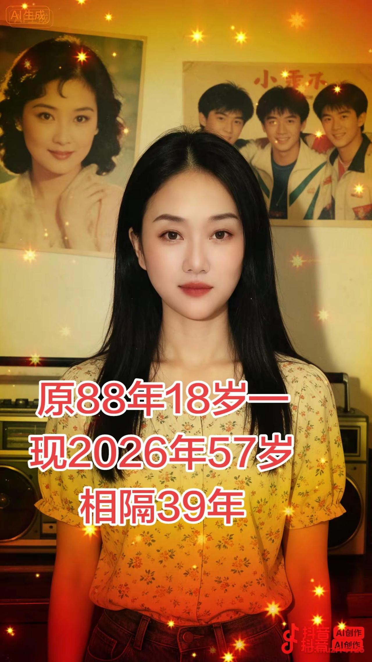 1988年那年18岁，一晃走到57岁，岁月匆匆，致敬我们回不去的青春🙏1988