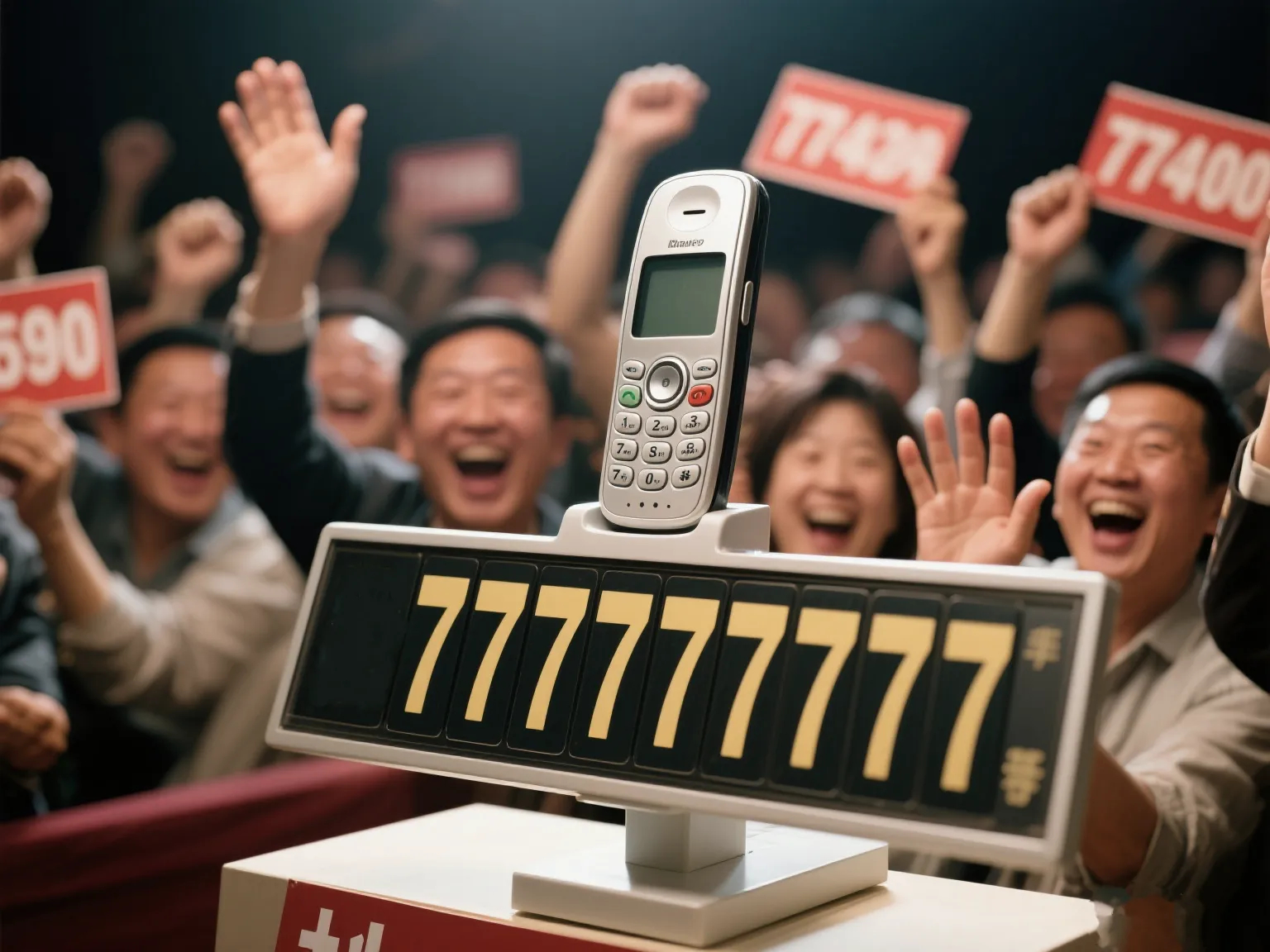 尾号77777777手机号320万元拍出 ​普通人嗤之以鼻的东西，富人玩出了花样