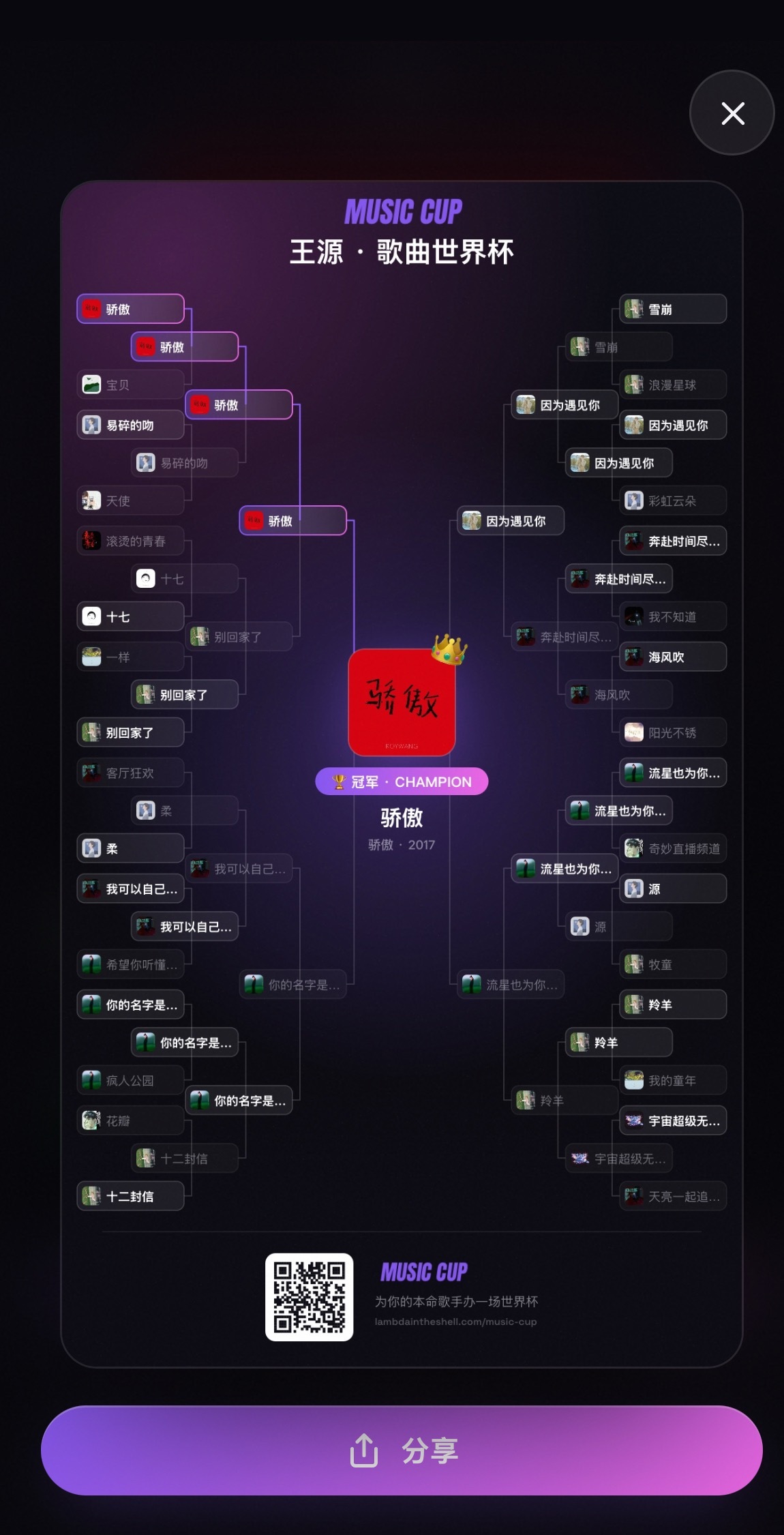 最后是骄傲 