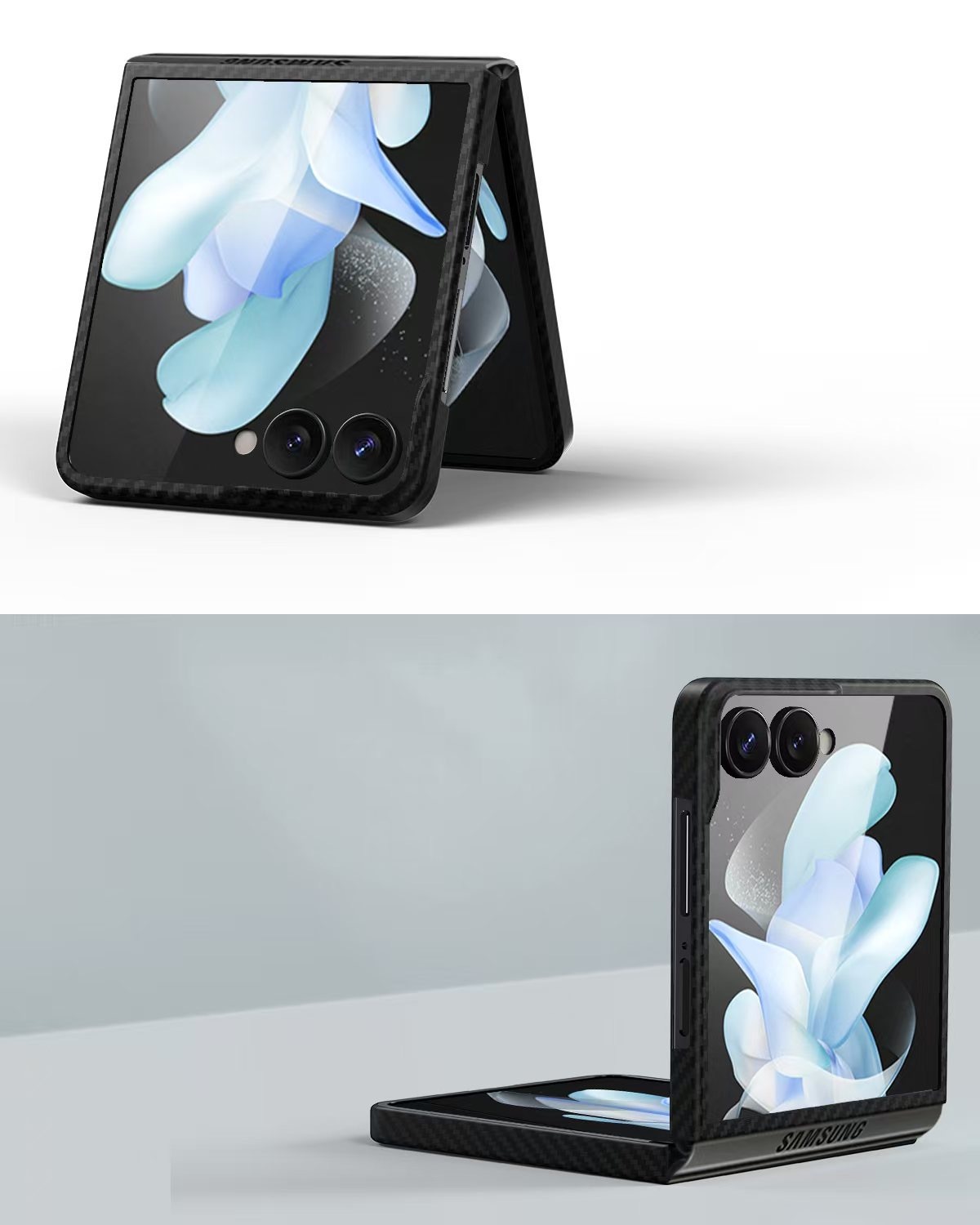 Galaxy Z Flip7，戴上保护壳的副屏样式，你们能接受吗 ​​​