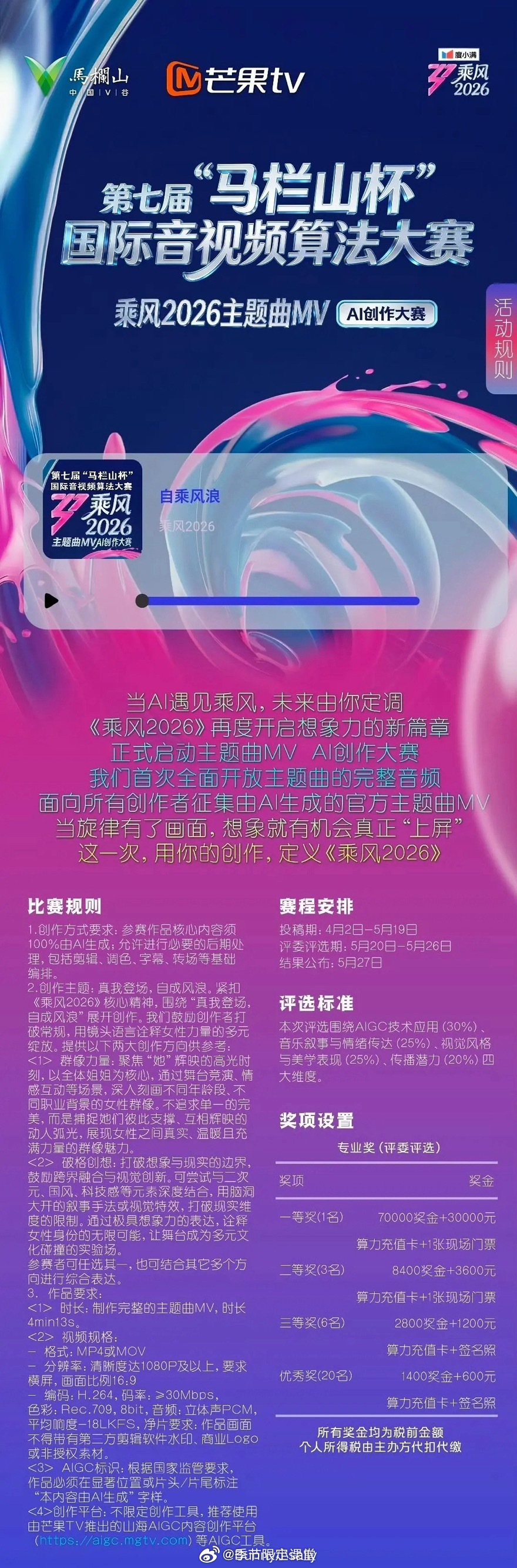 今年浪姐主题曲mv用上ai了