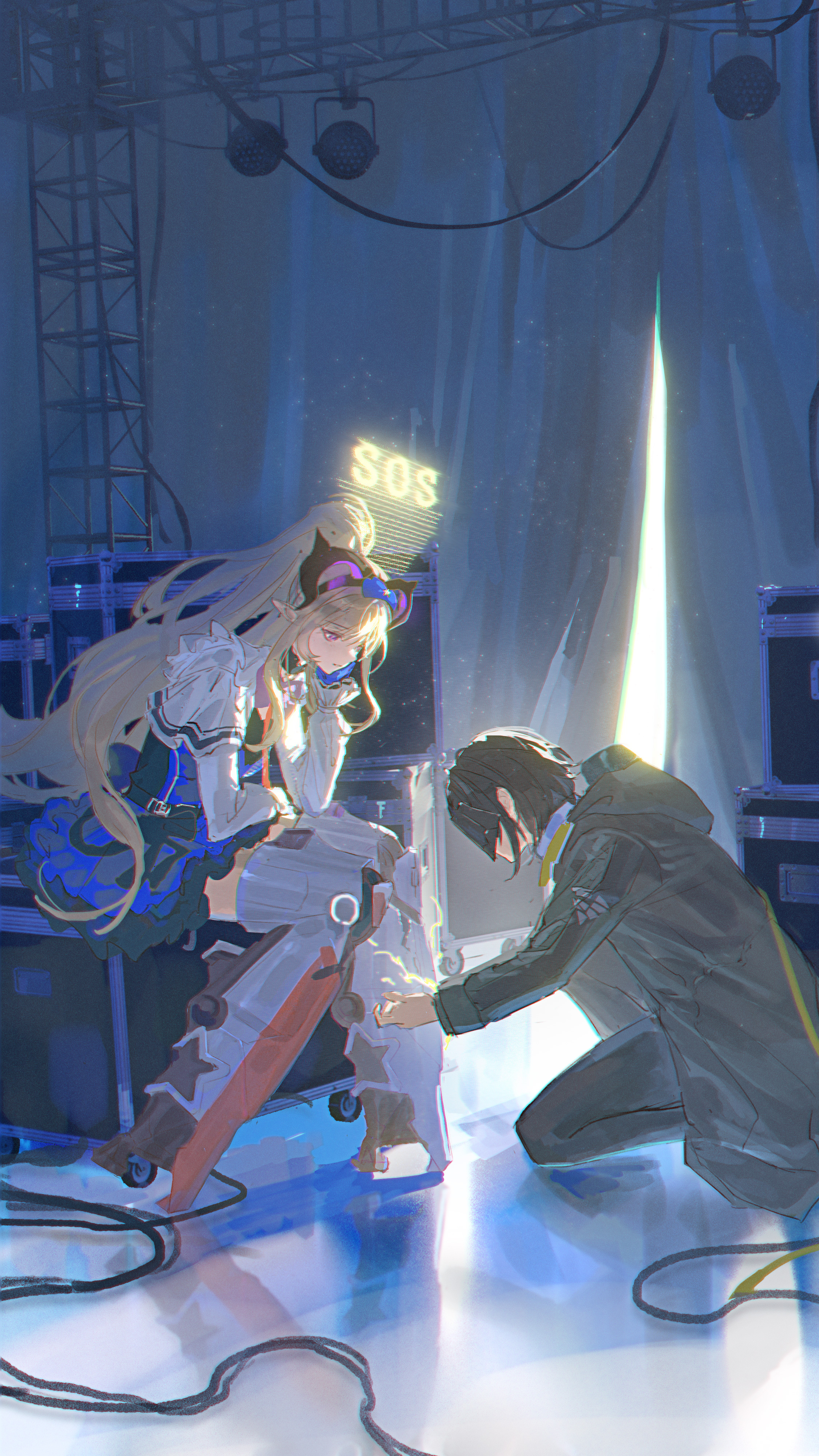 动漫修理中…画师：zang zang 