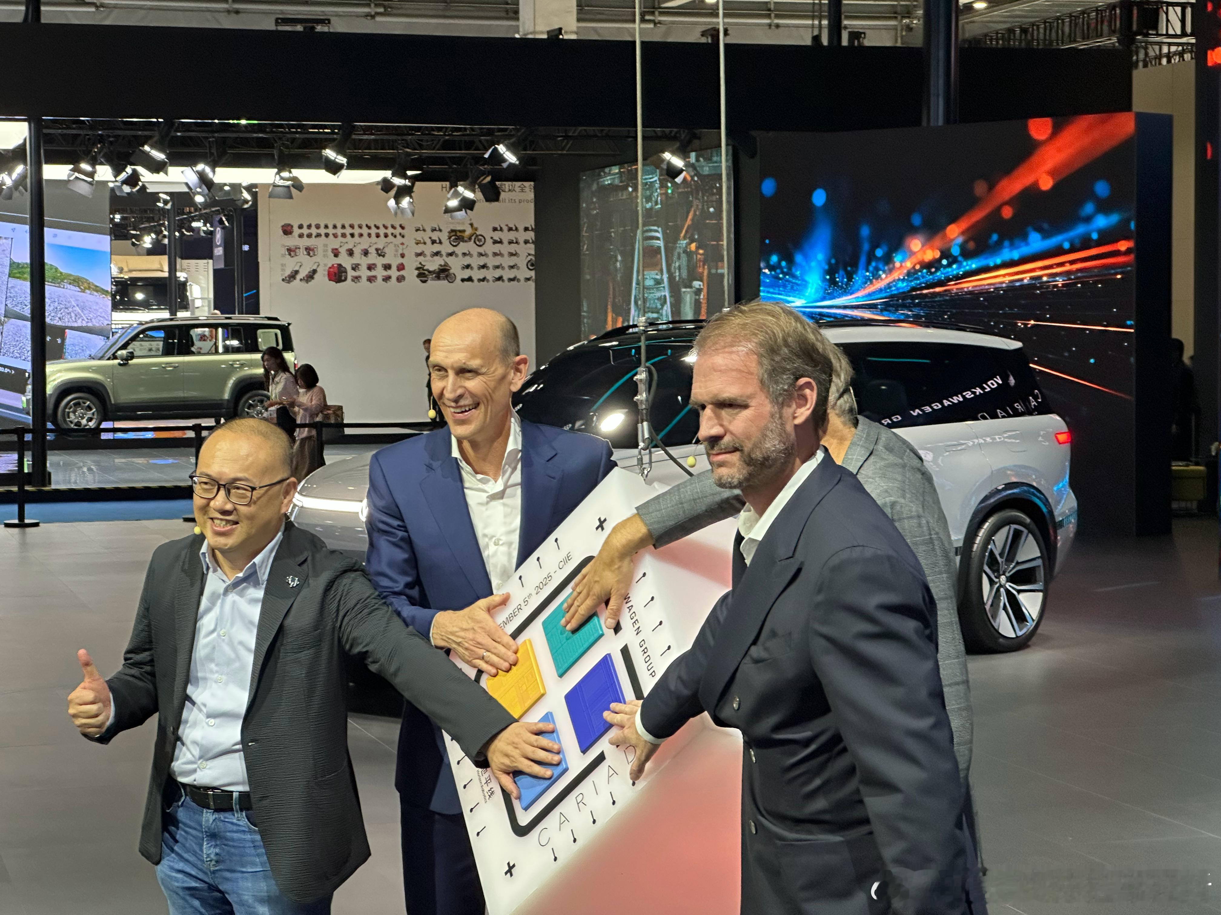 大众联手地平线开发智驾芯片，目标500 - 700 Tops算力大众今日在进博会