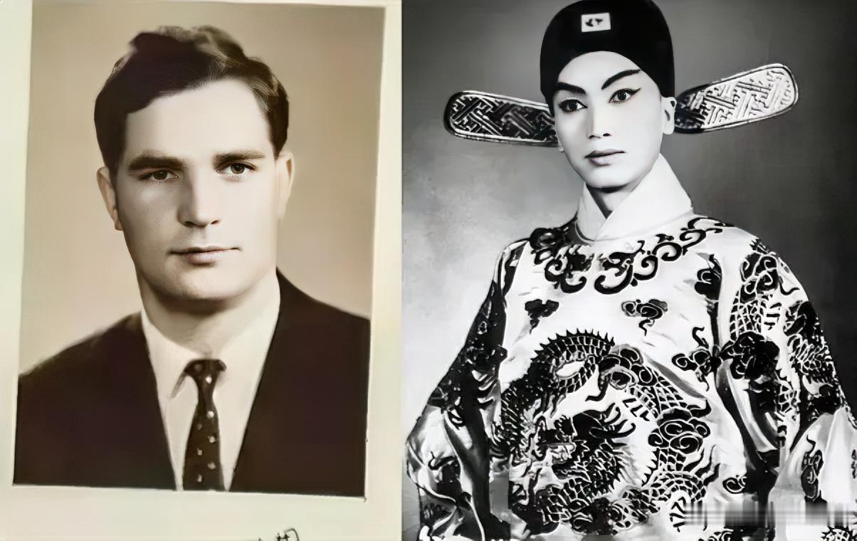 他是法国外交官，1965年和中国京剧名旦时佩璞相爱，生下了一个儿子，19年后，他