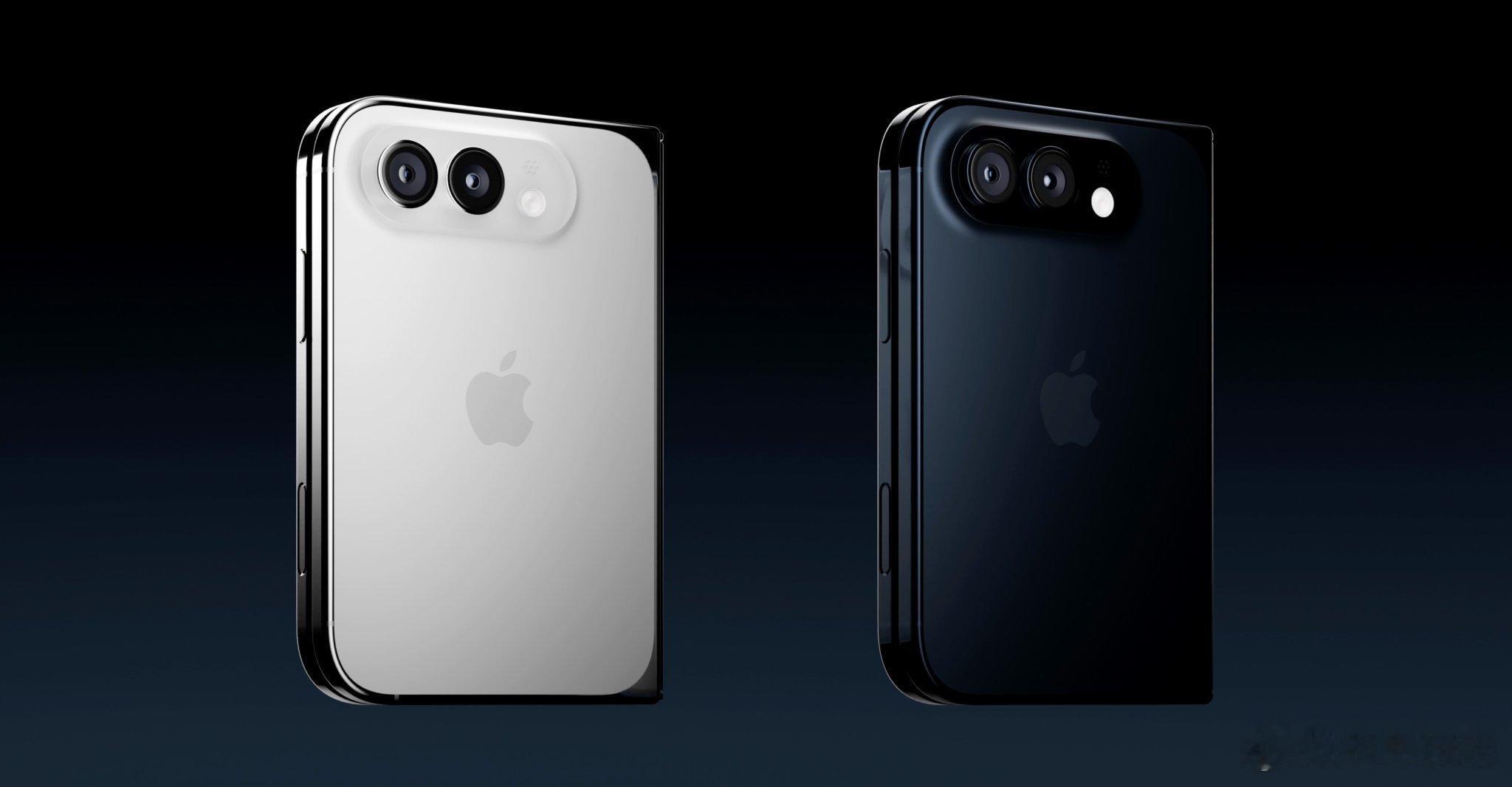 据传，折叠iPhone将提供白色和深蓝色那么，你们会选择哪个颜色呢……