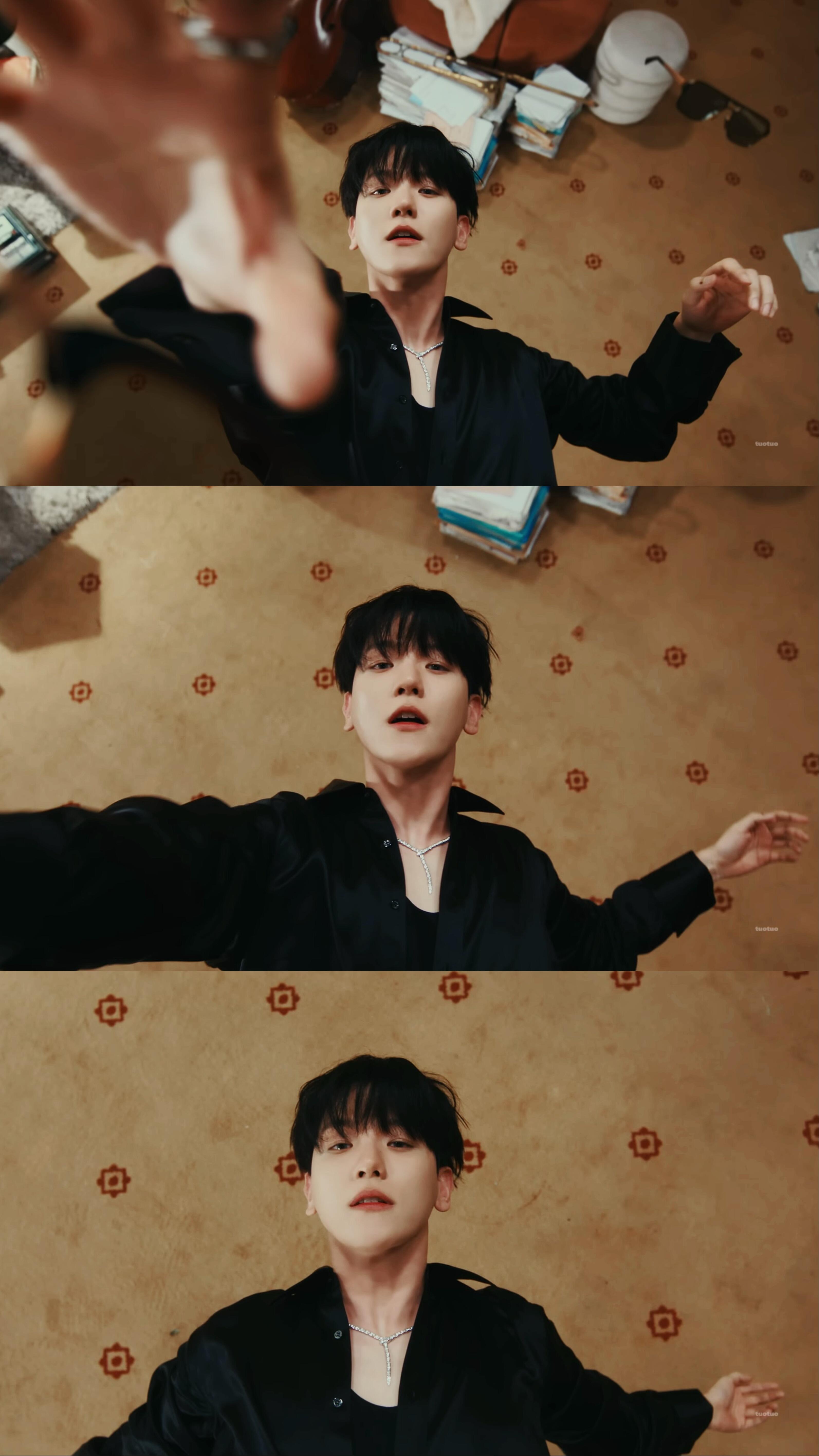 边伯贤 🧛🏻🖤| 菠萝片完全神来的cr.水印 