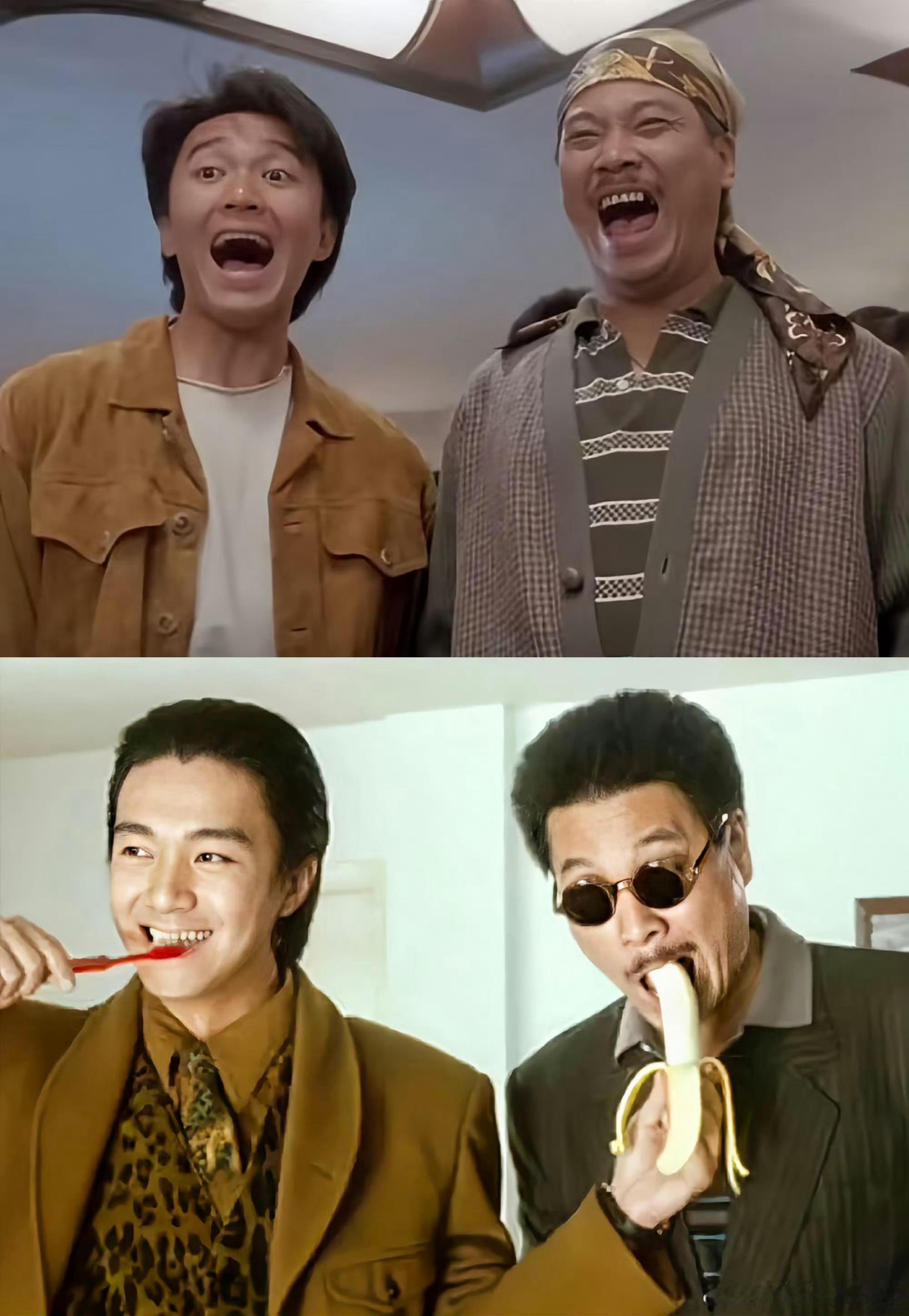 周星驰旁边的空位是留给达叔的吧 看完《功夫女足》彩蛋直接绷不住了……周星驰旁边那