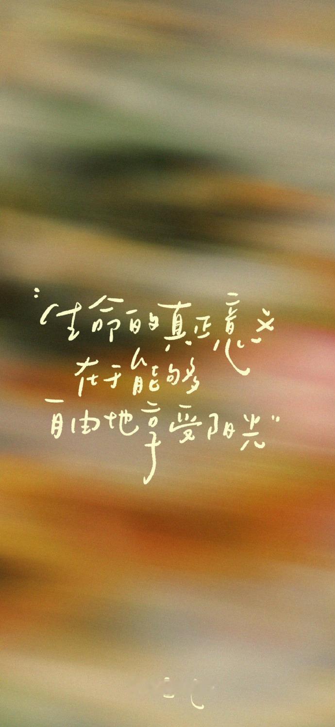 一期文字壁纸 ​ ​​​