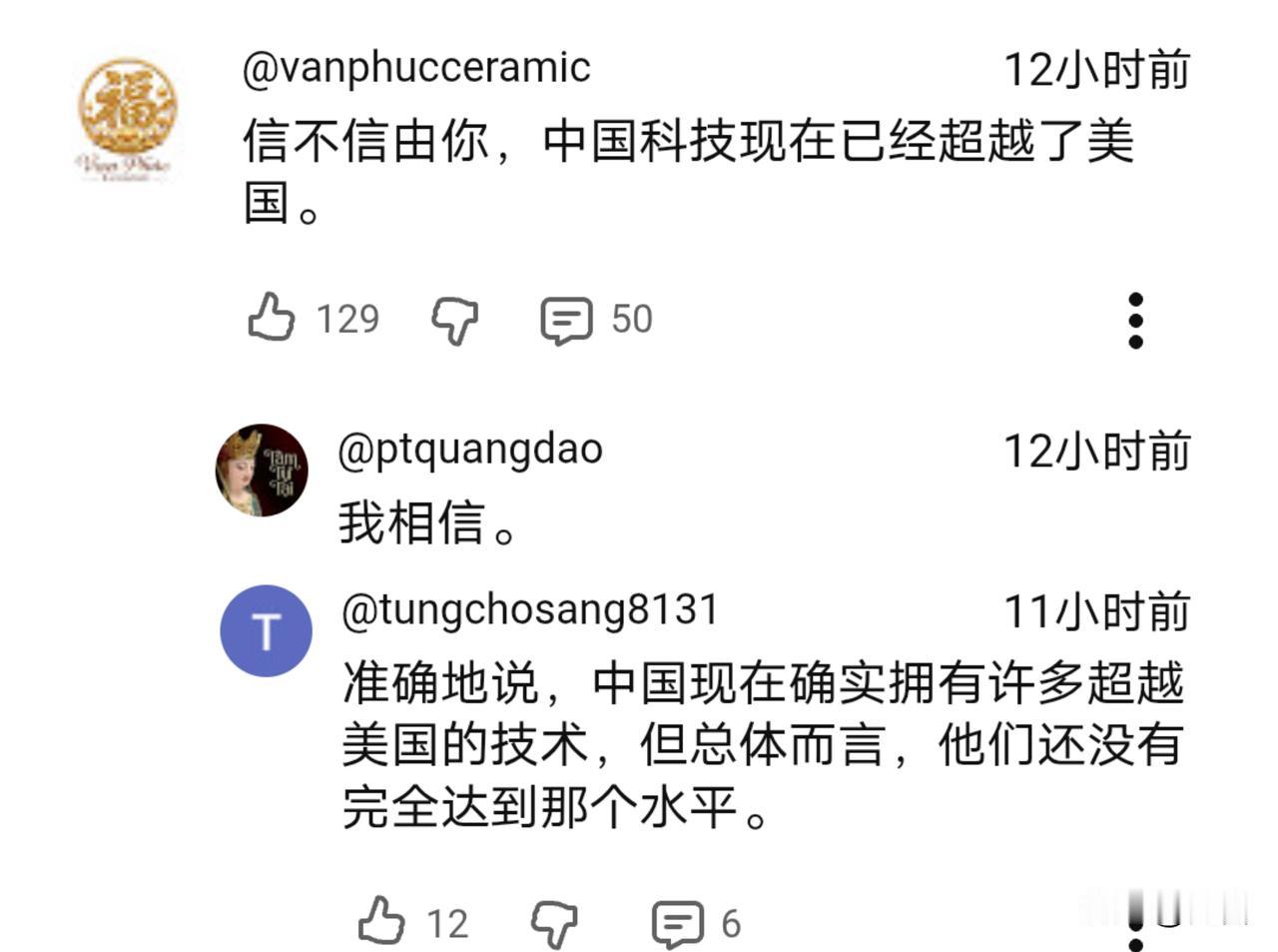 越网友:要是相关企业强强联合，越南的科技实力将超越美国，并主导世界。

6月14