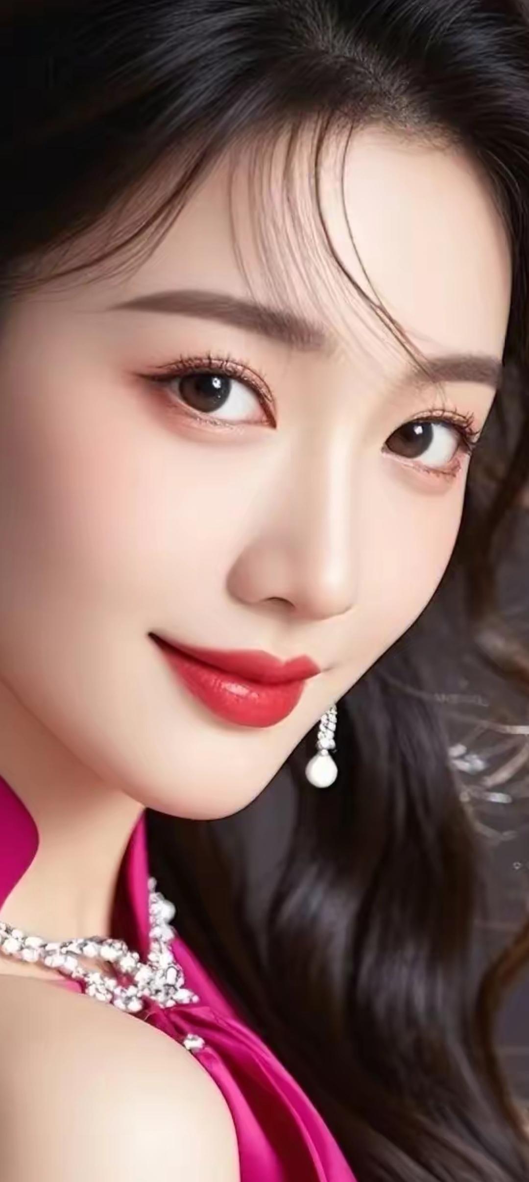 优雅红唇，闪耀珠宝，迷人眼眸，尽显女性魅力！💄✨💎