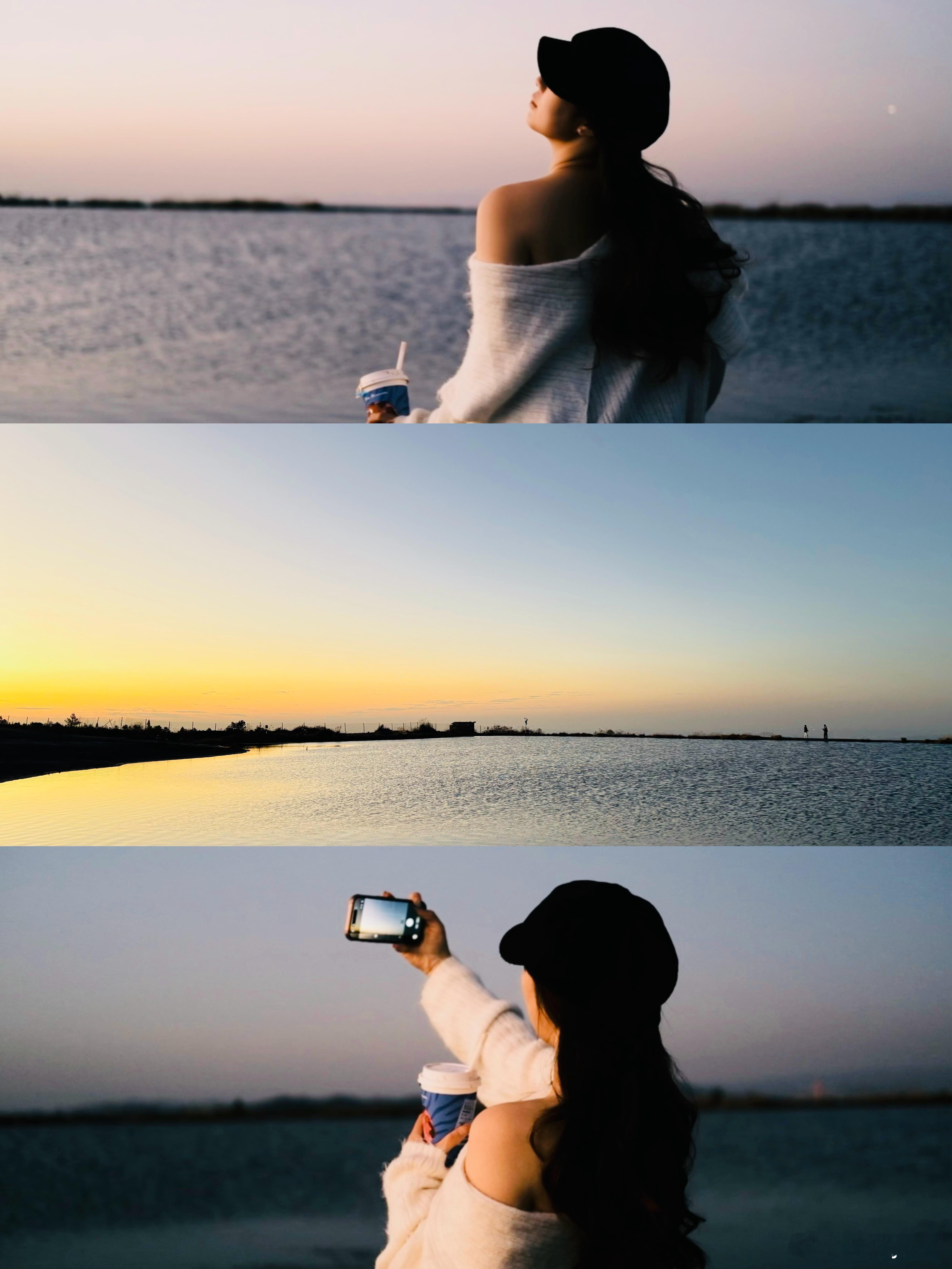 反复爱上与日落的独处时间‎一条plog告别十一月