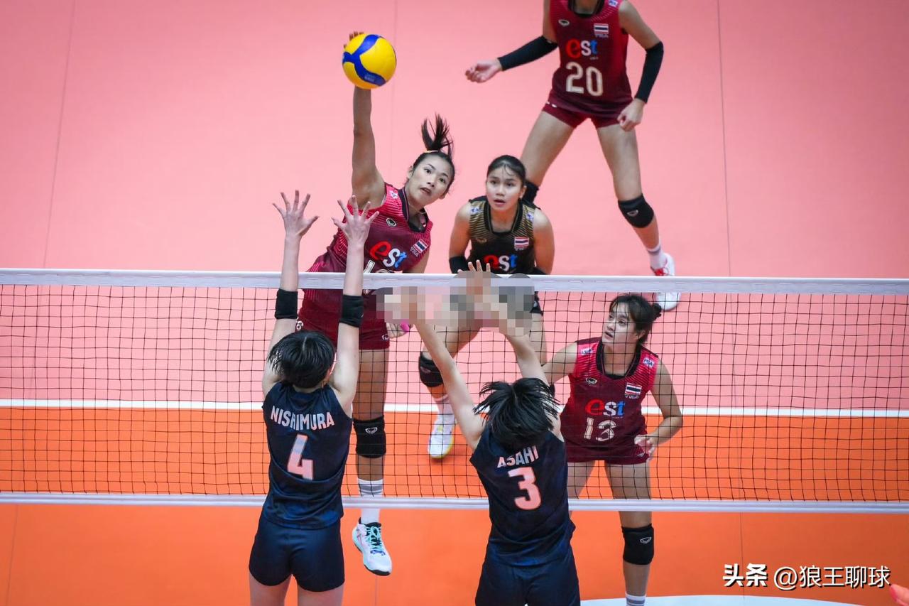 【泰国U18女排五局力克日本夺亚锦赛季军】2026年U18亚洲女排锦标赛三四名决