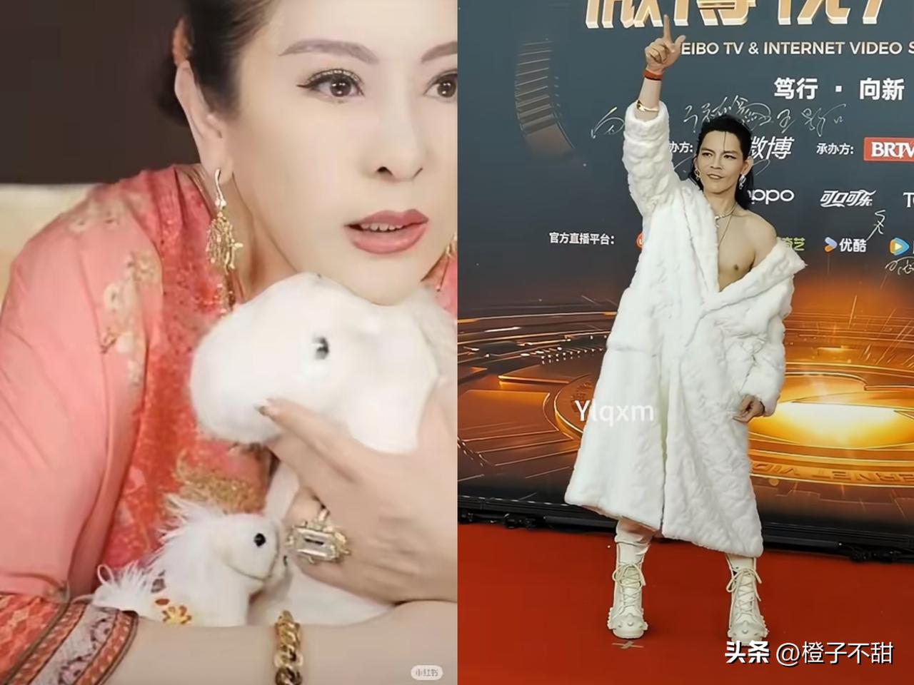  向佐参加个访谈，把全家人夸了个遍，唯独漏了亲妈。

结果亲妈直接在直播间公开吃