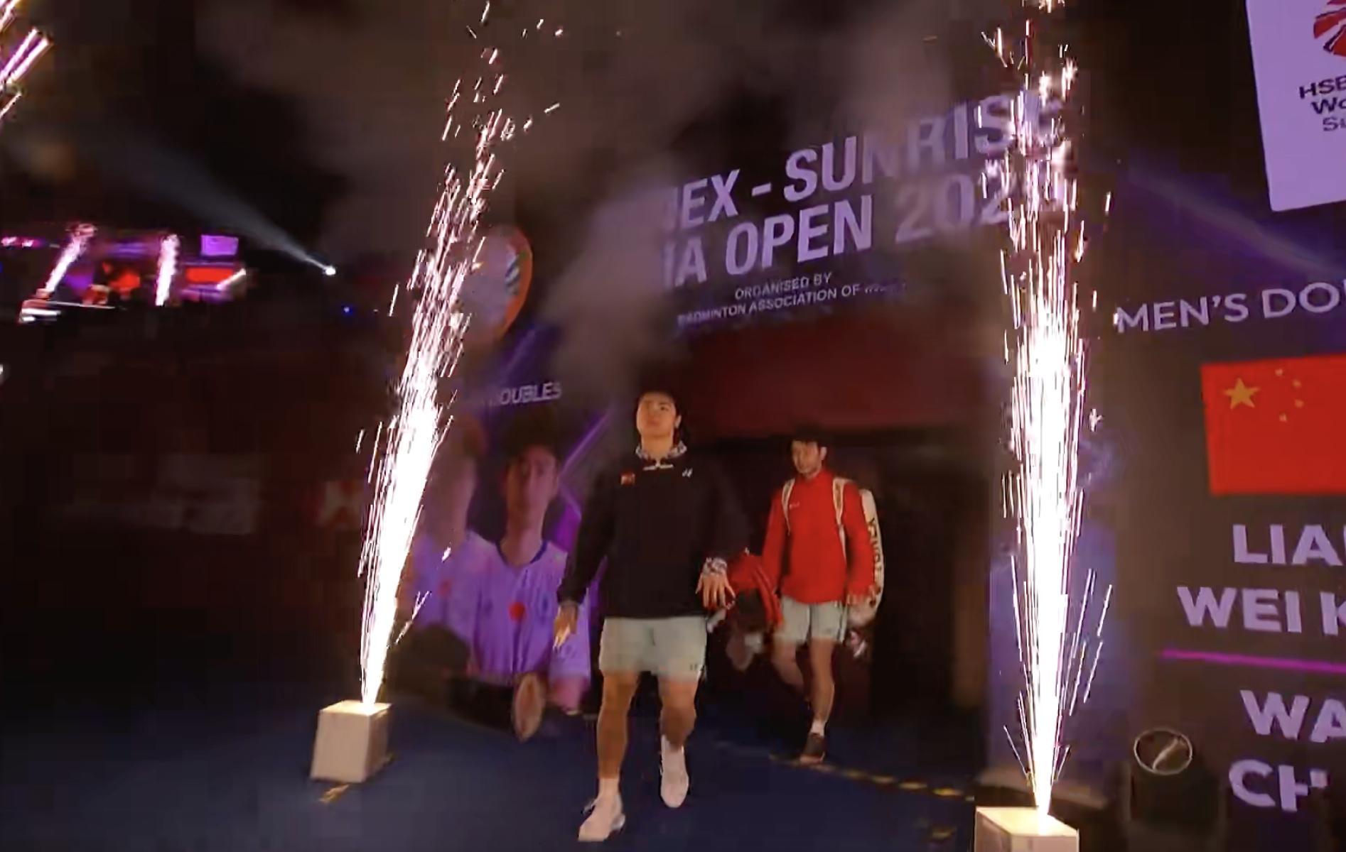 梁王🇨🇳 vs 🇰🇷姜奇，比赛马上开始！2026年印度羽毛球公开赛