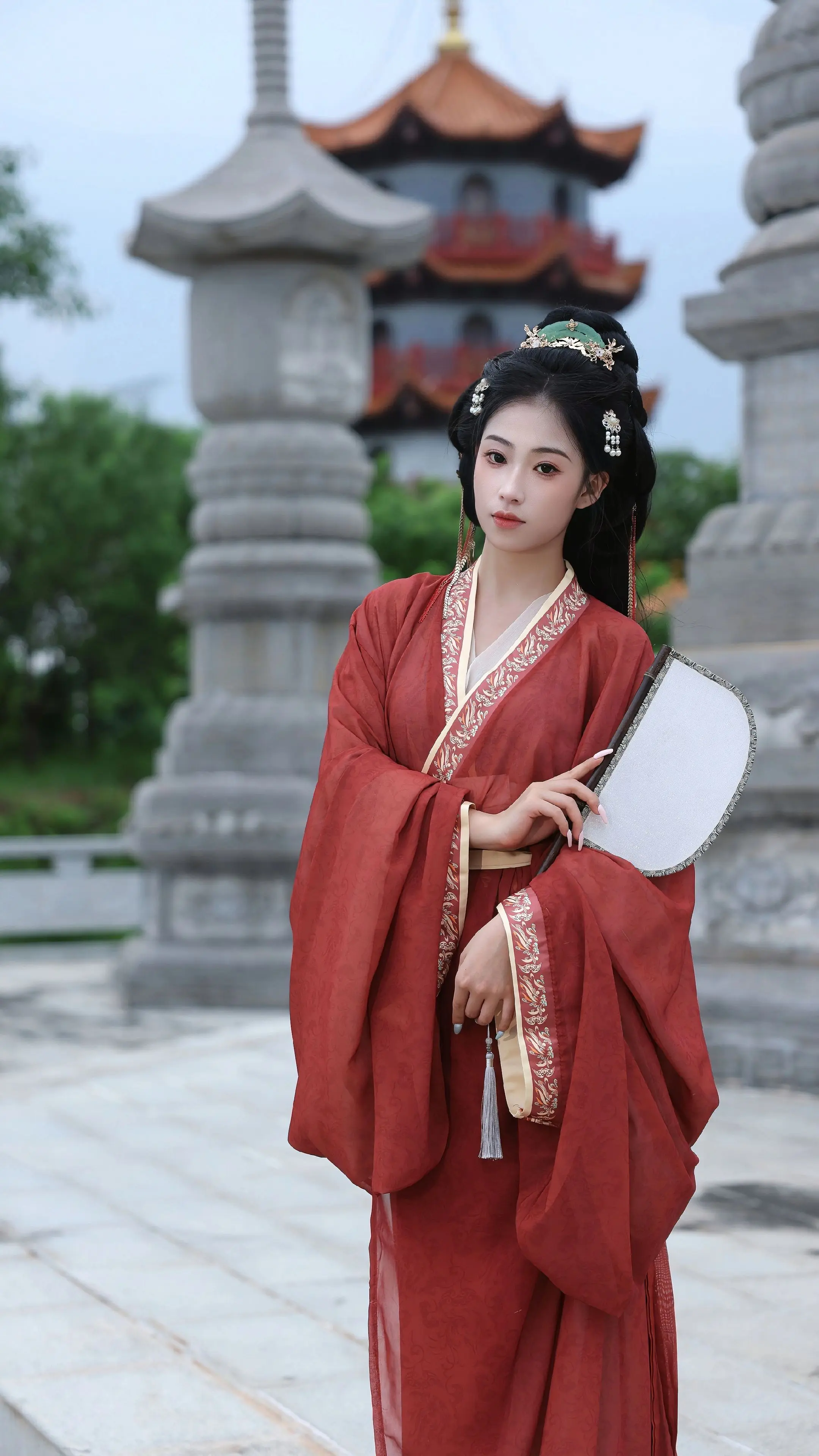 国风竹影 古风之美在于意境 原创汉服计划 古建筑之美