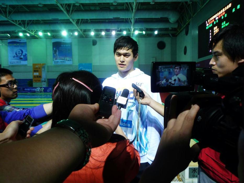 10.9环 『8671』20120406 绍兴全国游泳冠军赛报道白到发光的小🐏