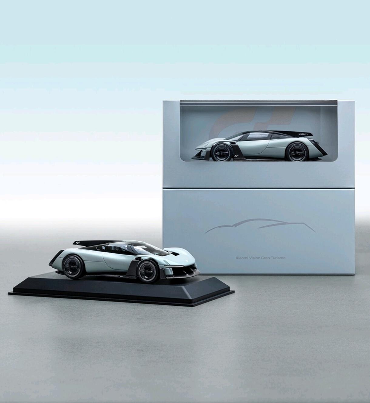 历时43天，Xiaomi Vision GT概念超跑1:43车模正式上线，售价1