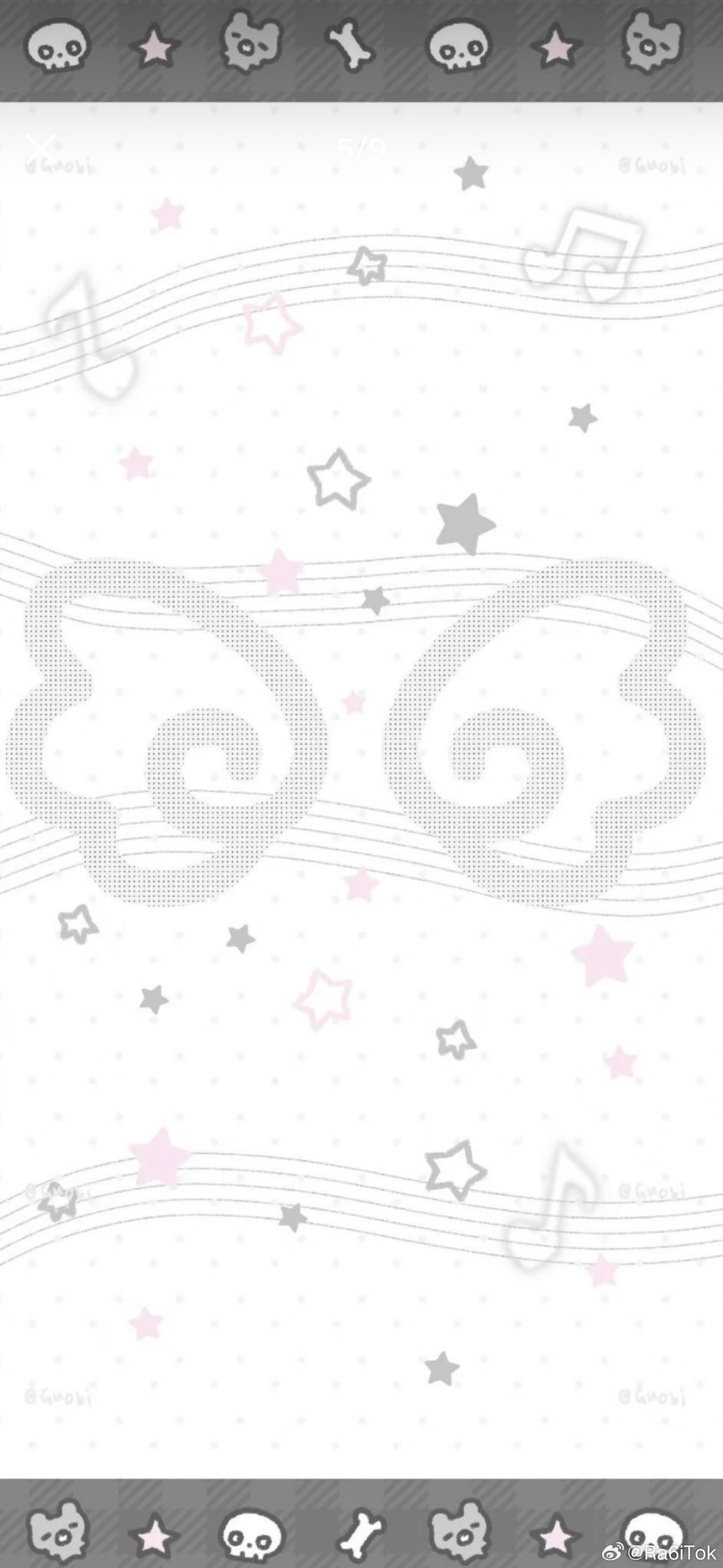 𝙒𝙚𝘾𝙝𝙖𝙩简约/白粉灰/甜点兔/卡通/可爱/韩系聊天背景图分享 ?