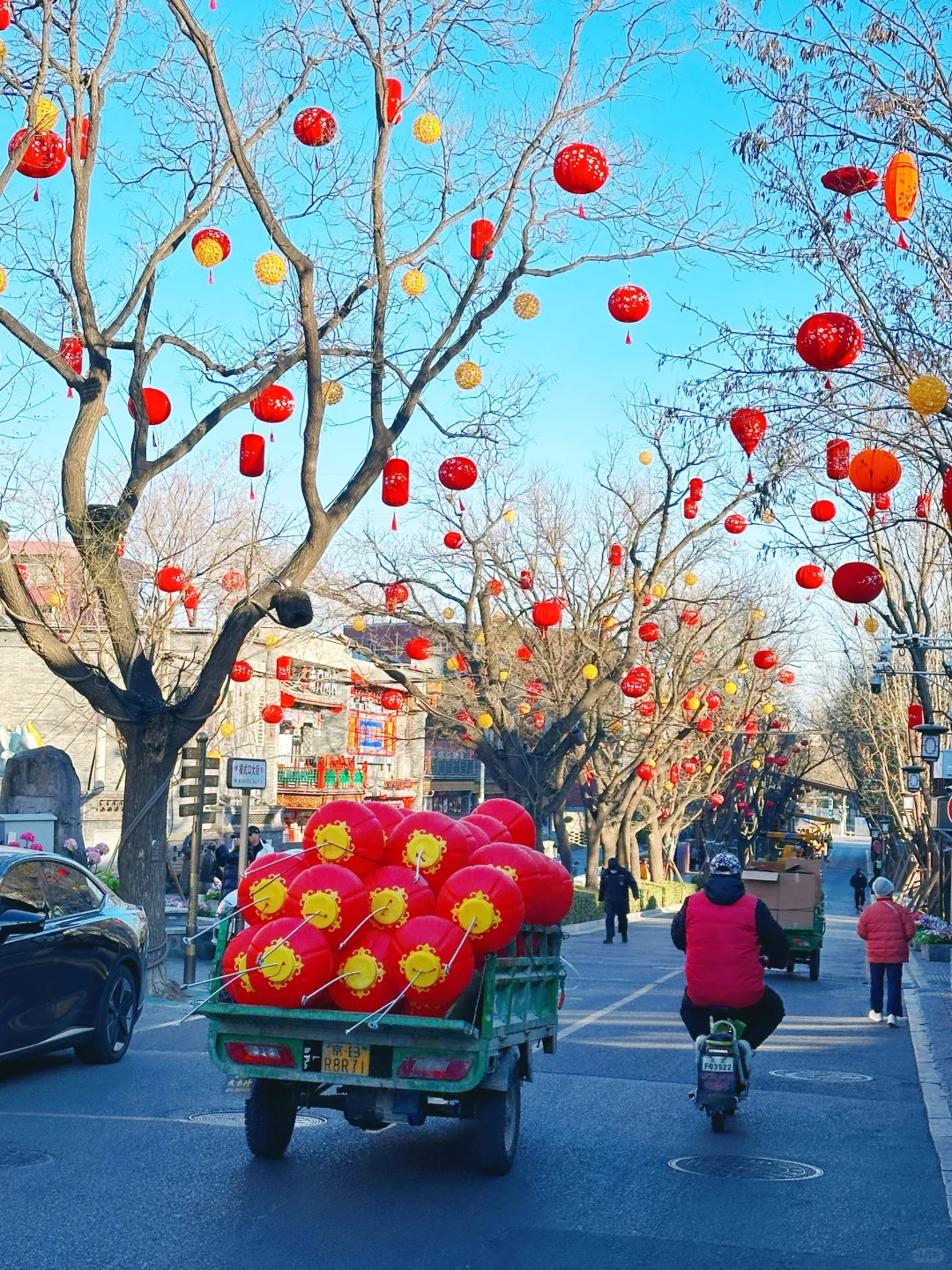 北京📍模式口年味儿🏮已达到100000%‼️