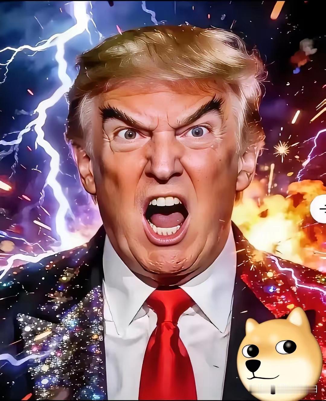 果然被我猜中了！
美国总统特郎普明确宣布：
2月10日的消息，特朗普放话要堵死戈