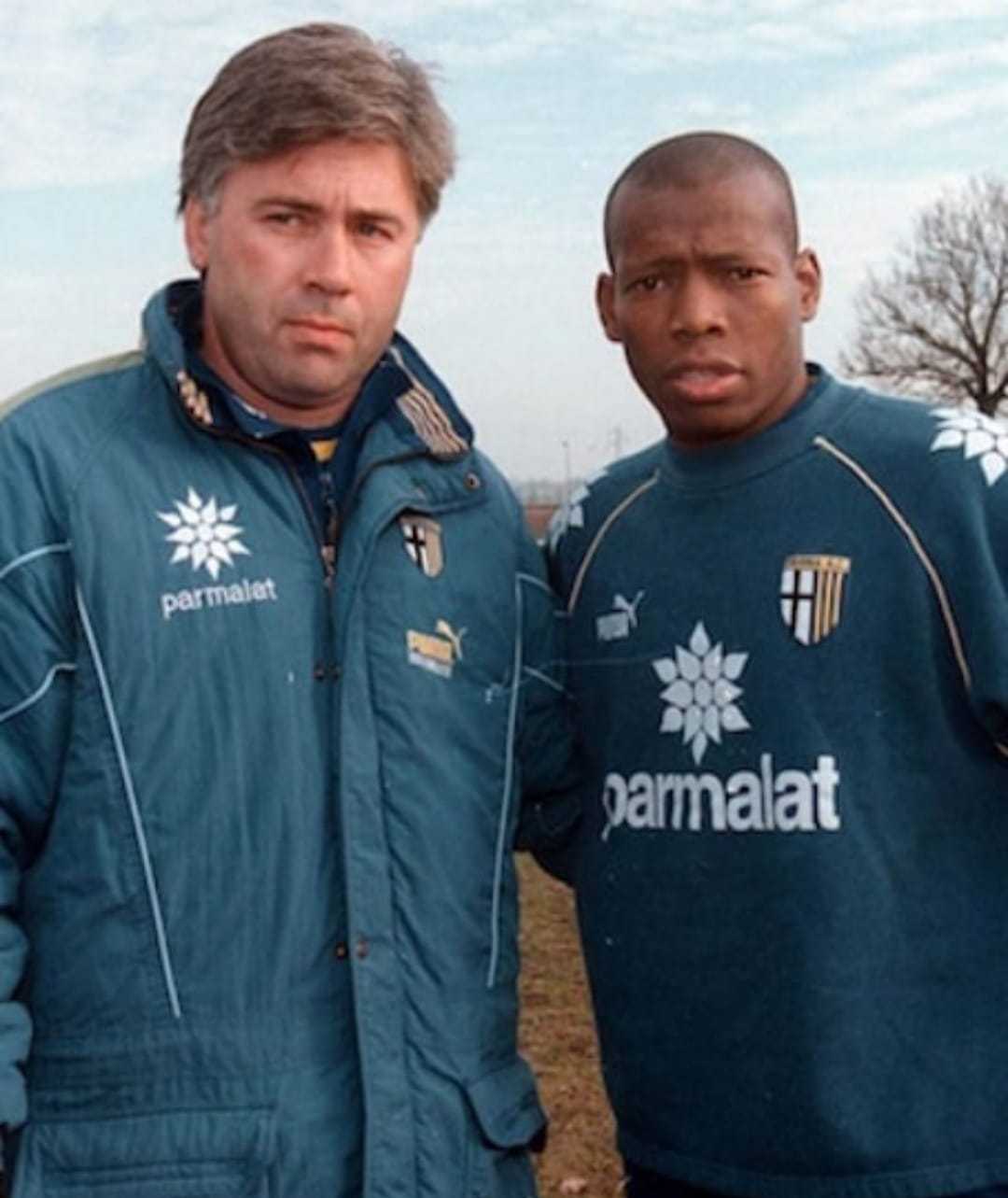 【老照片】 意甲联赛 Carlo Ancelotti and Tino Aspr