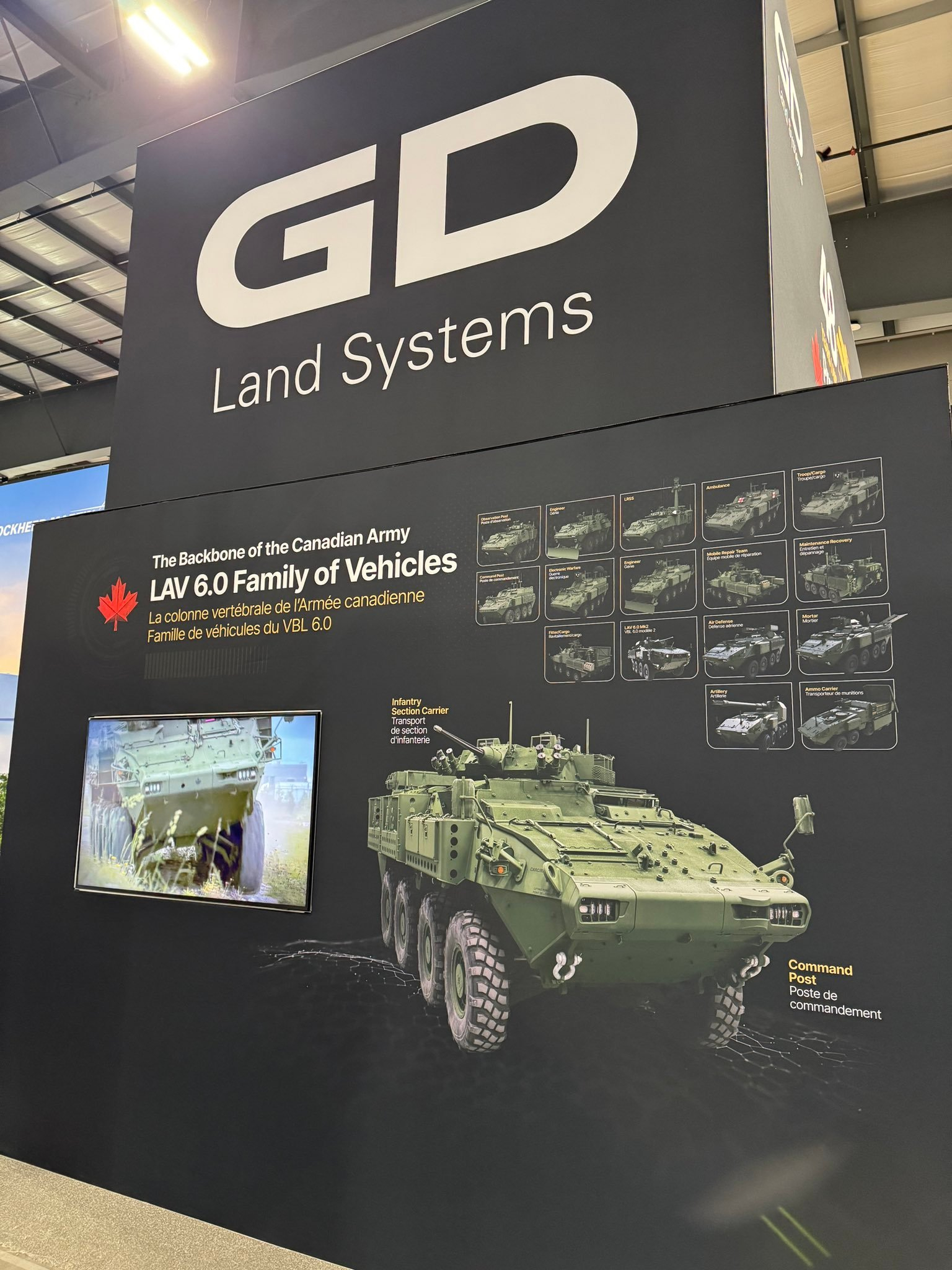 加拿大通用动力地面系统公司(GDLS-C)的8×8/10×10 LAV 6.0 