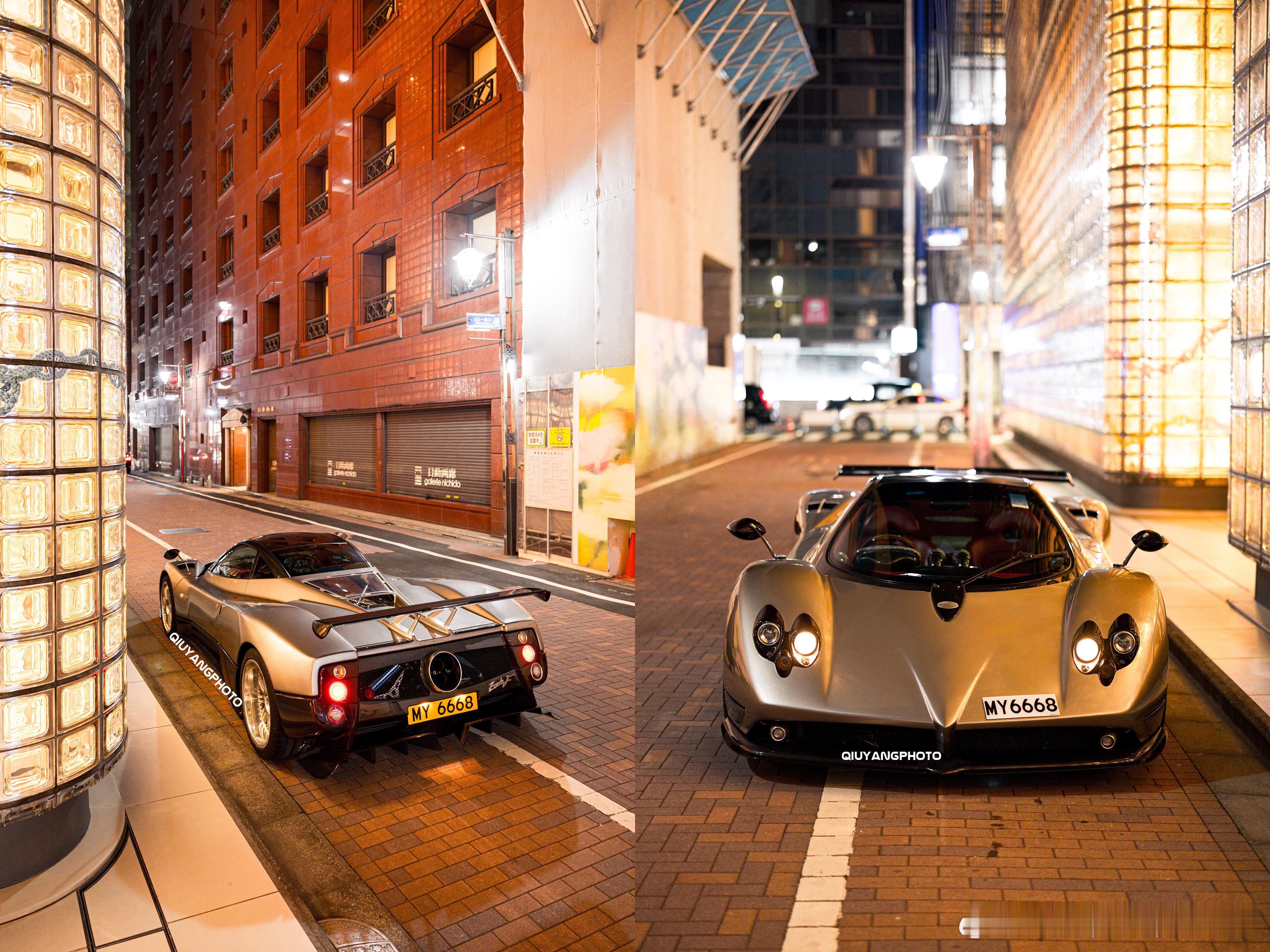 Pagani Zonda F #cars01豪车拍# 银座街头的Zonda[污]