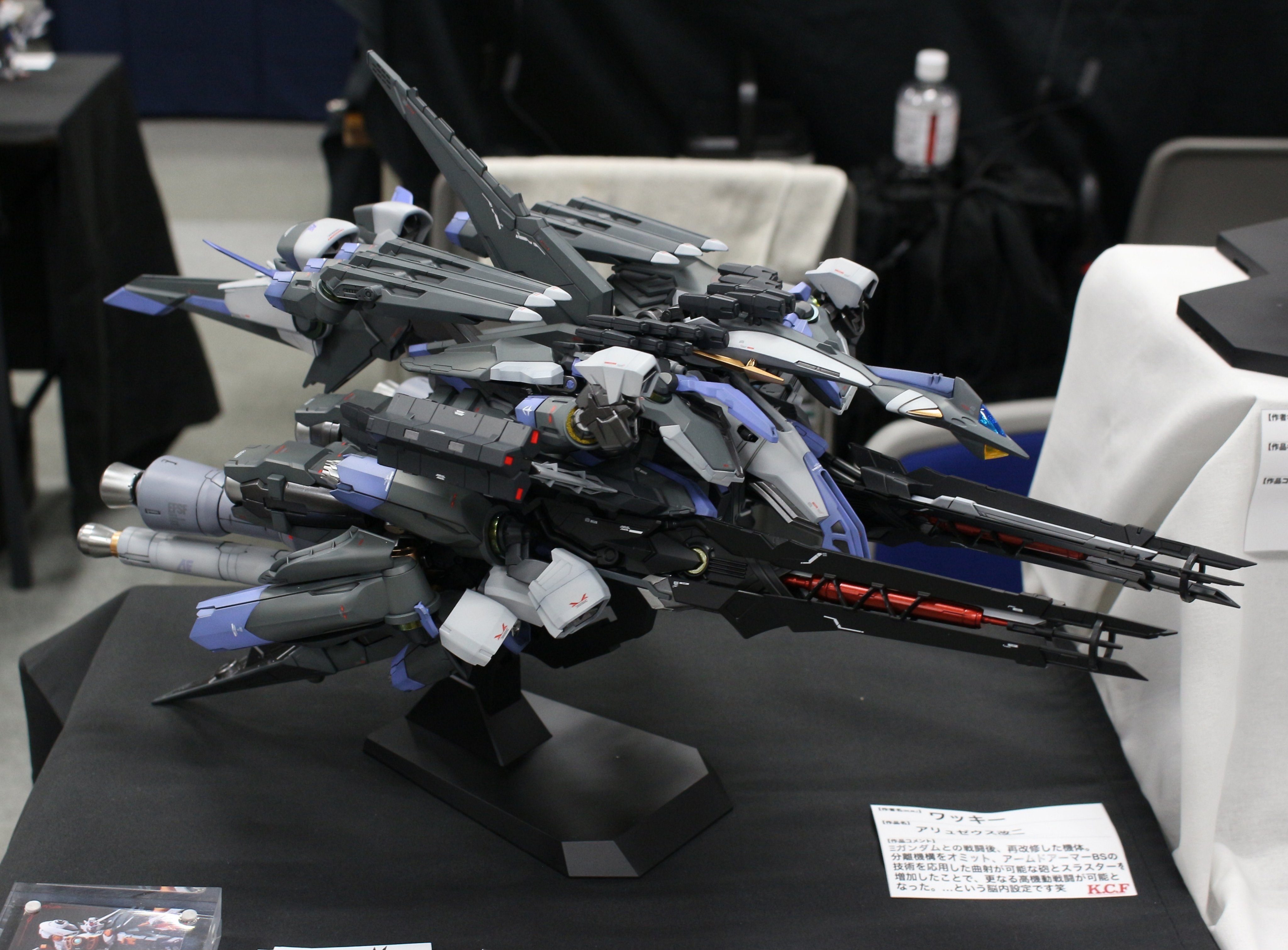 本周末11区“KCF2026”模型交流会现场多图PART22高达模型高达模型