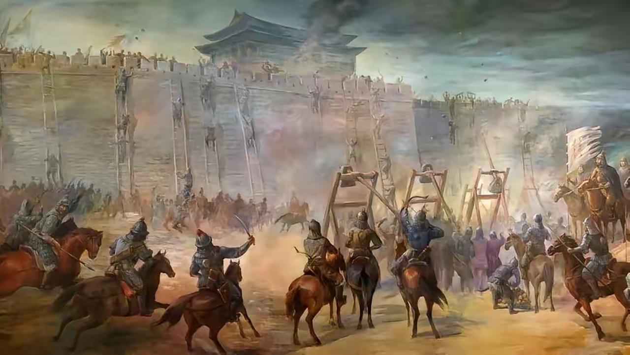 1276年，投降元朝的大将吕文焕问被俘的文天祥：“我死守了襄阳6年，丞相怎么还骂