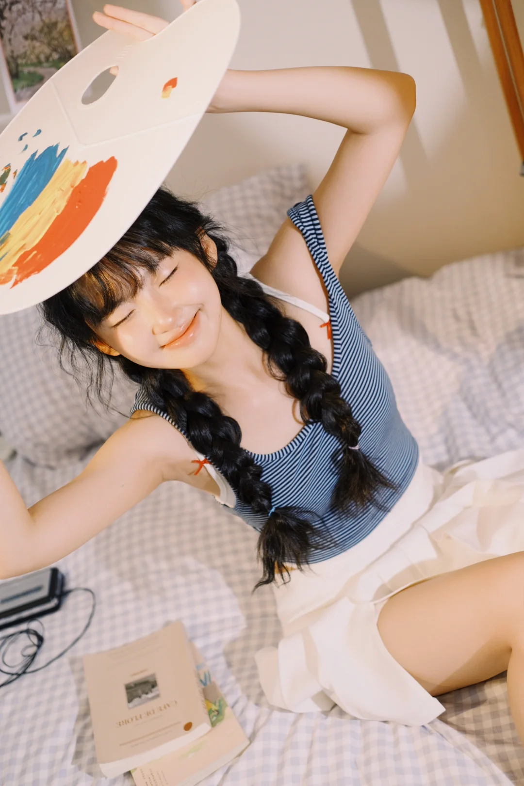 🎨被朋友圈怒赞的日杂油彩少女，成片来咯！