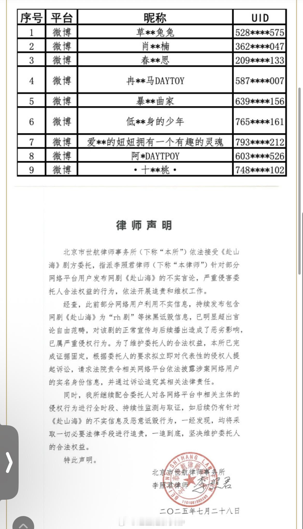 不是肖，就是兔，要不就是桃，或者daytoy[允悲]北京市世航律师事务所针对部分