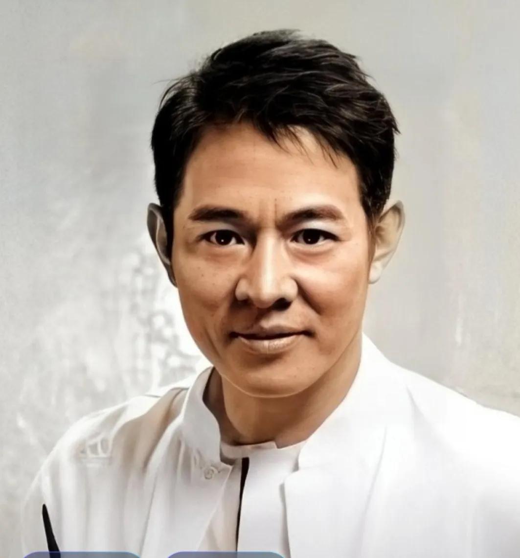 61 岁的李连杰近日出现在新加坡法会现场，他身着黑色长衫，看起来十分虔诚，但他的
